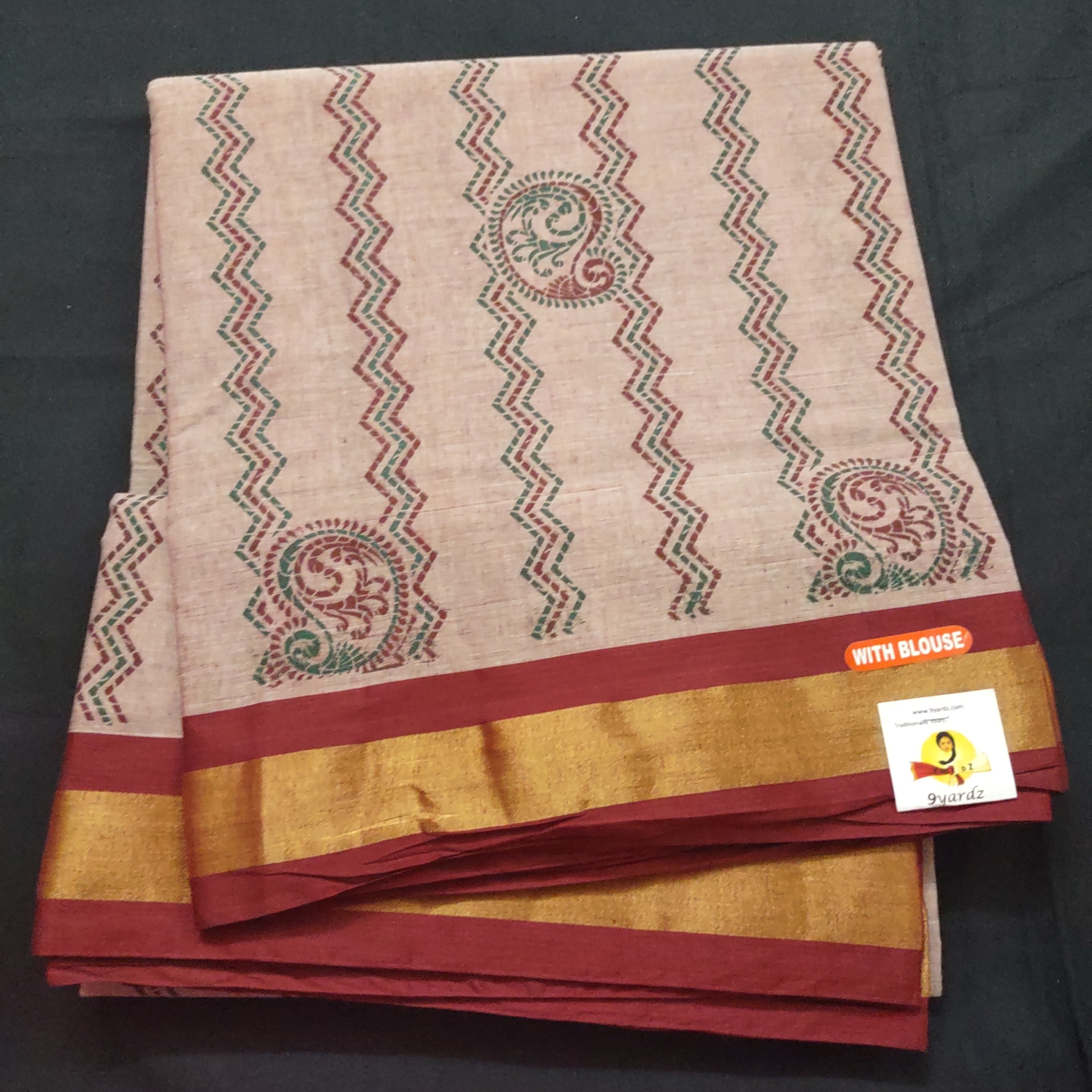 Printed cotton 6 yards