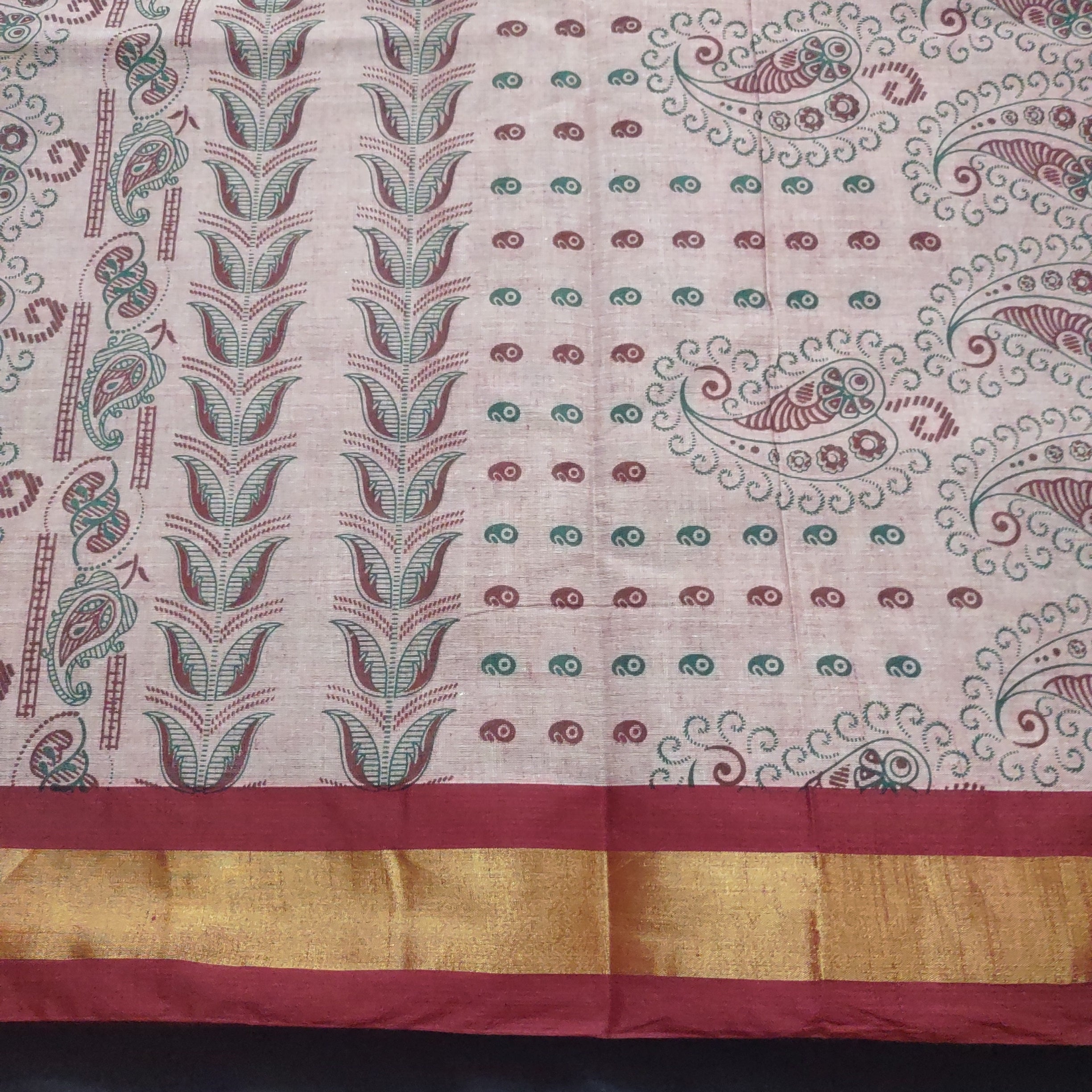 Printed cotton 6 yards