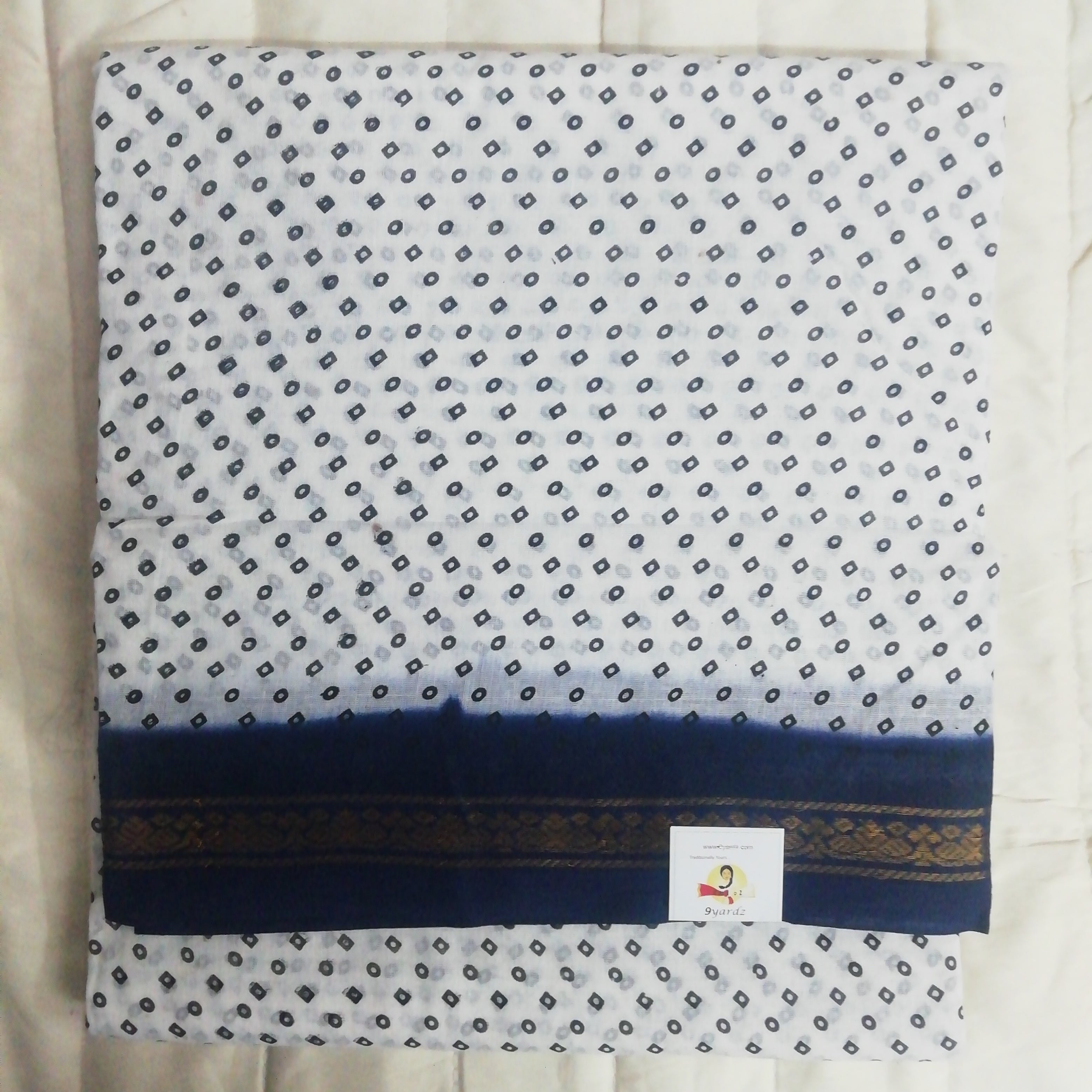 Sungudi cotton 12 yardz
