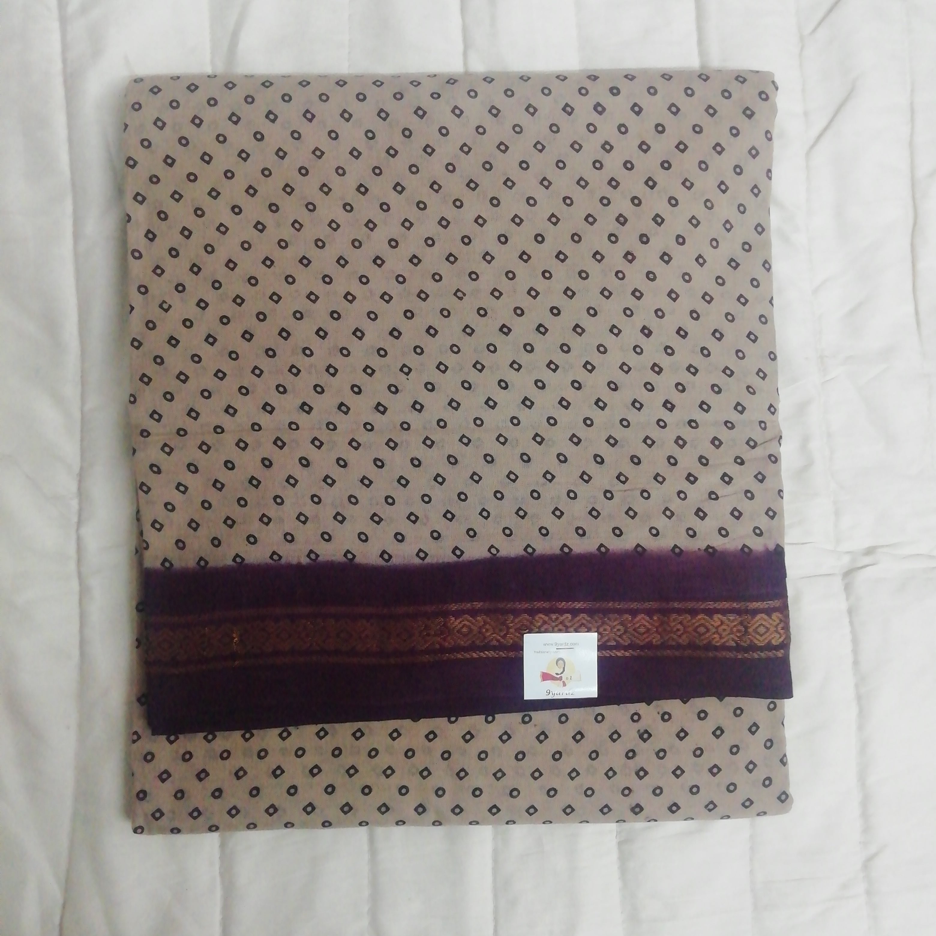 Sungudi cotton 12 yardz