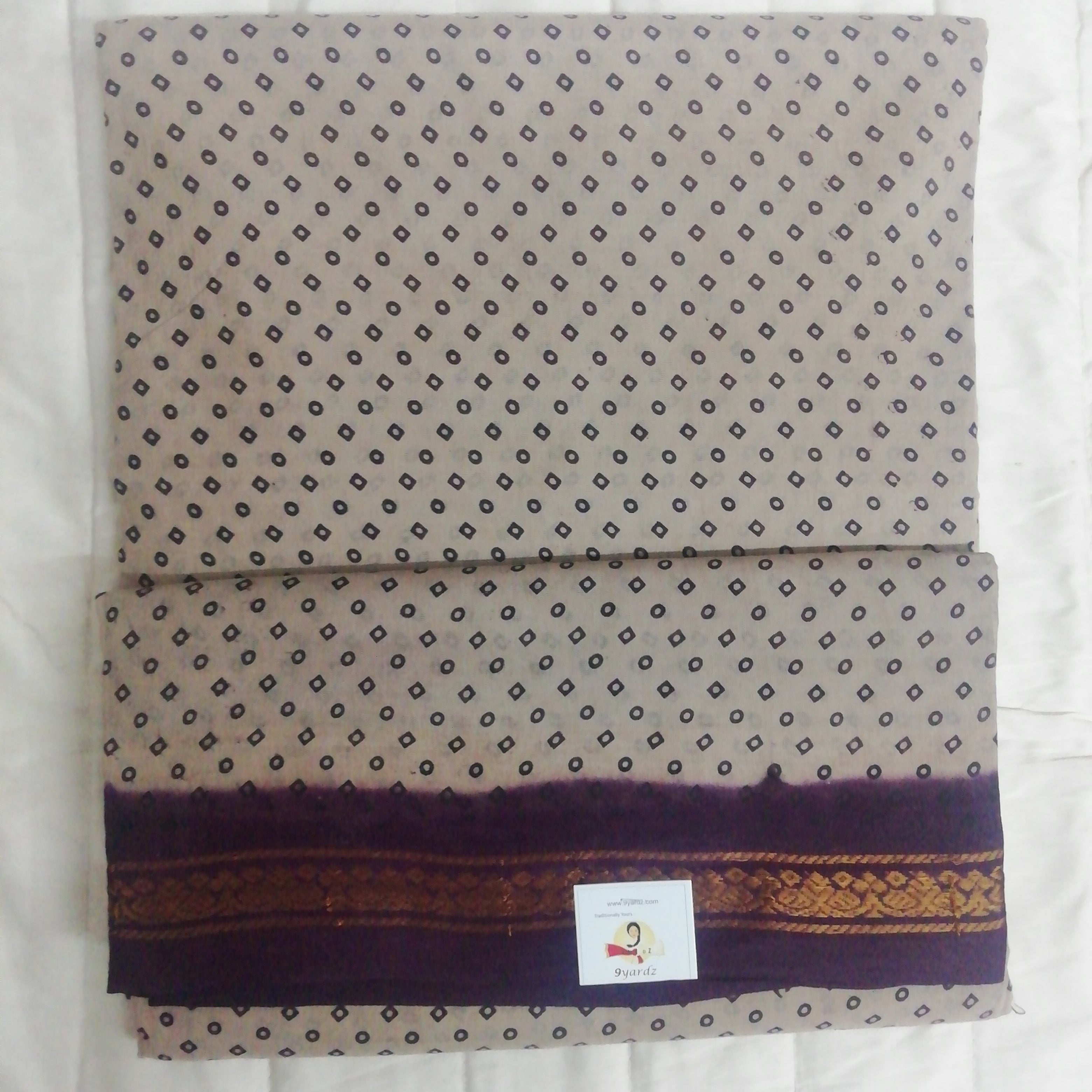 Sungudi cotton 12 yardz