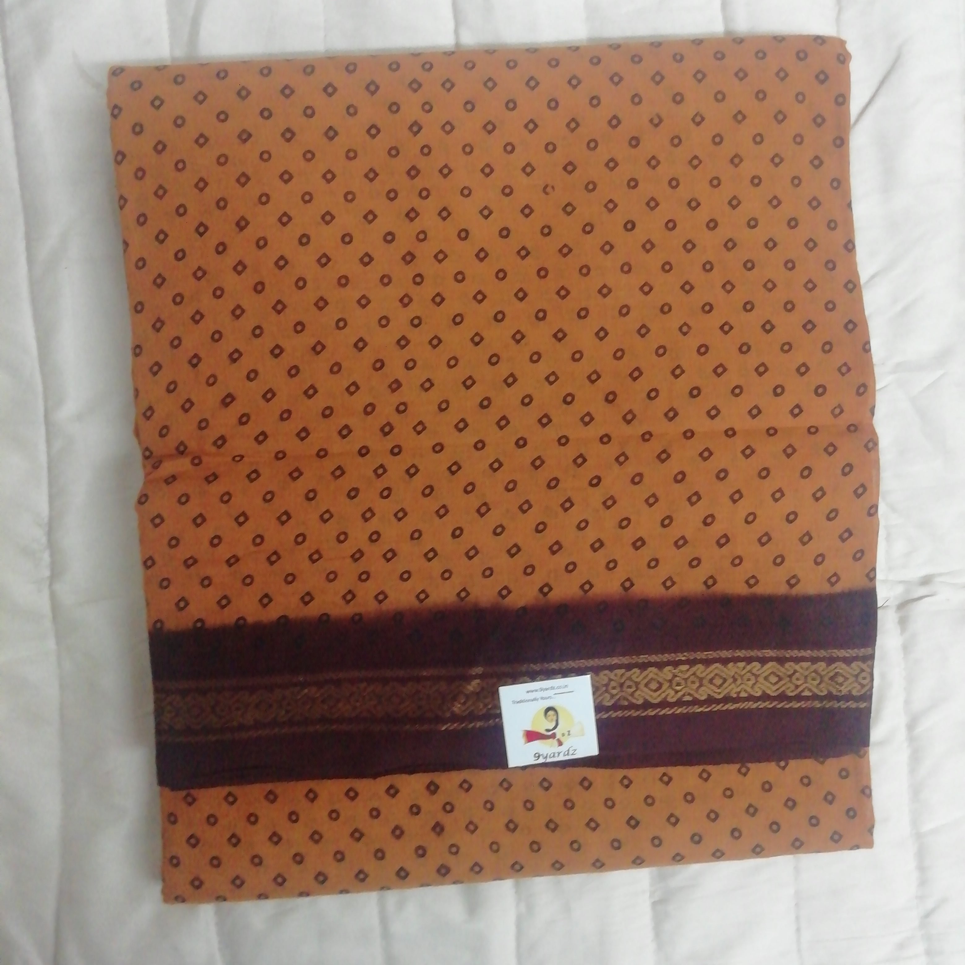 Sungudi cotton 12 yardz