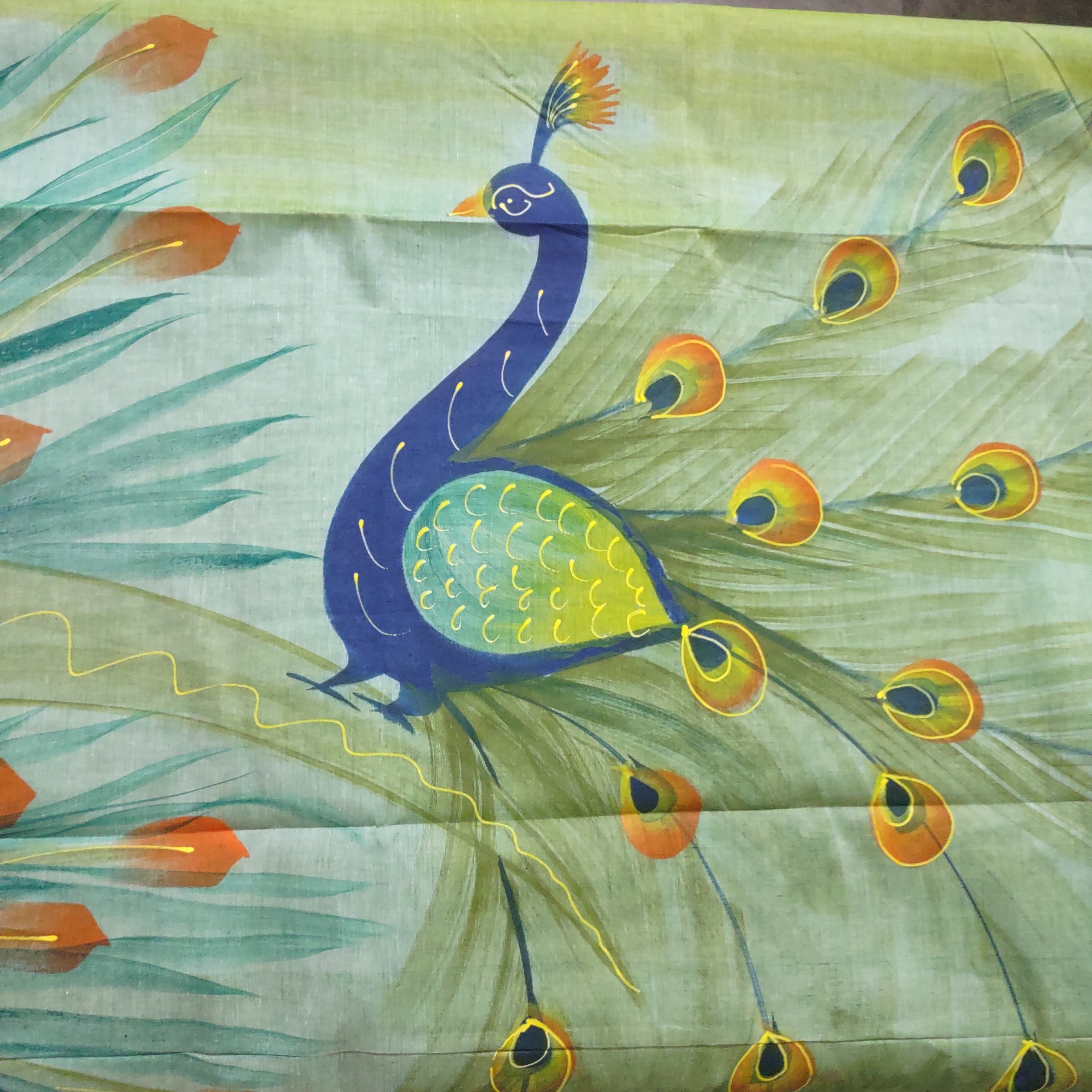Printed cotton 6 yards