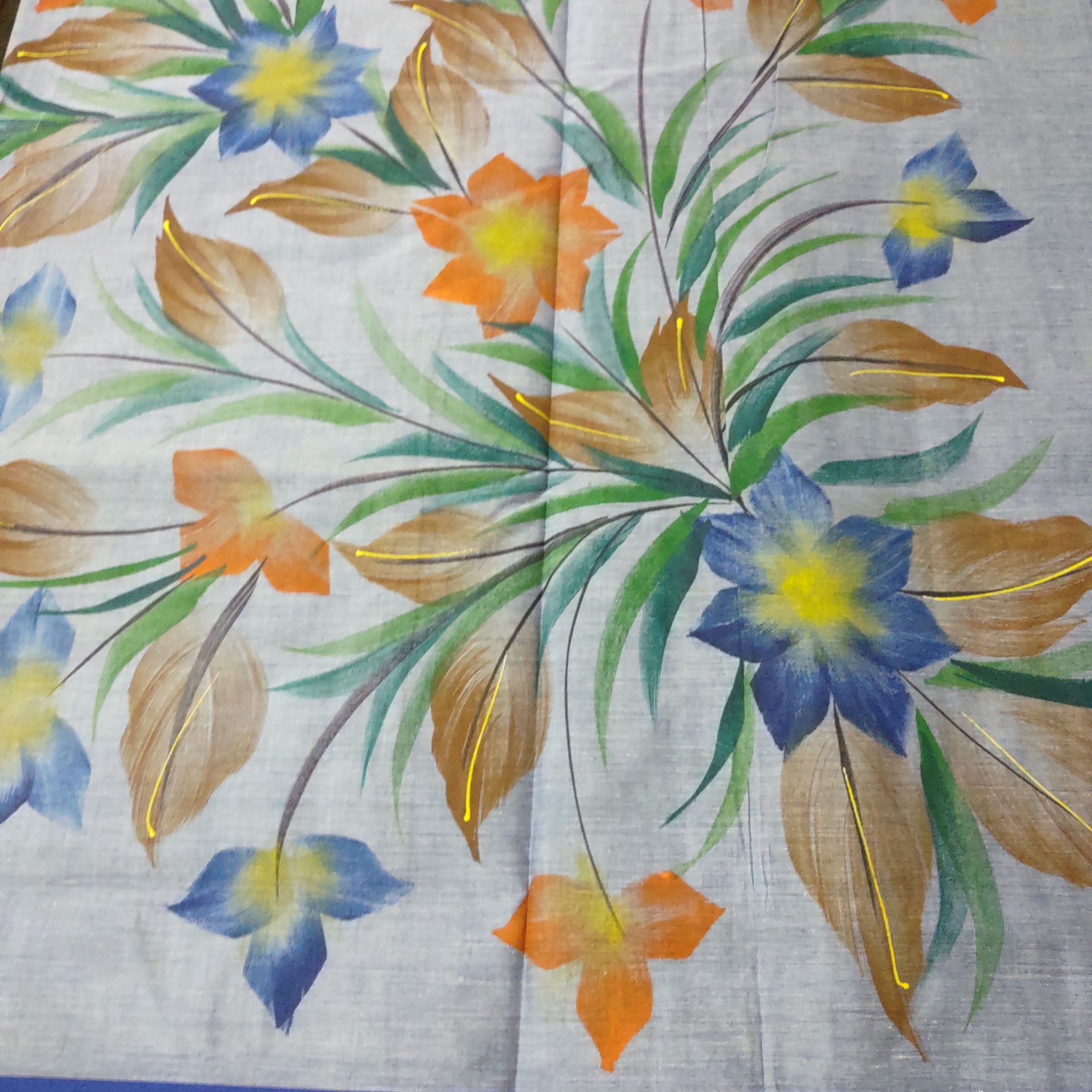 Printed cotton 6 yards