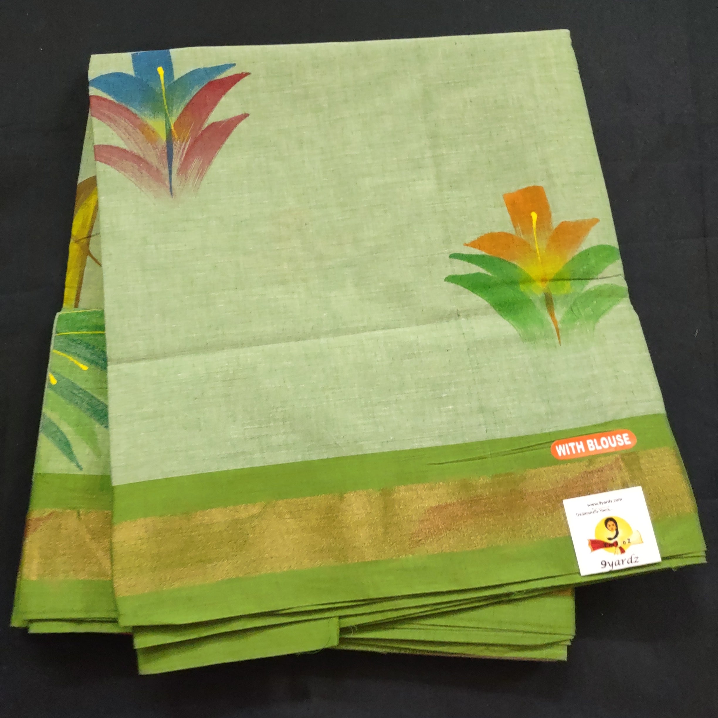 Printed cotton 6 yards