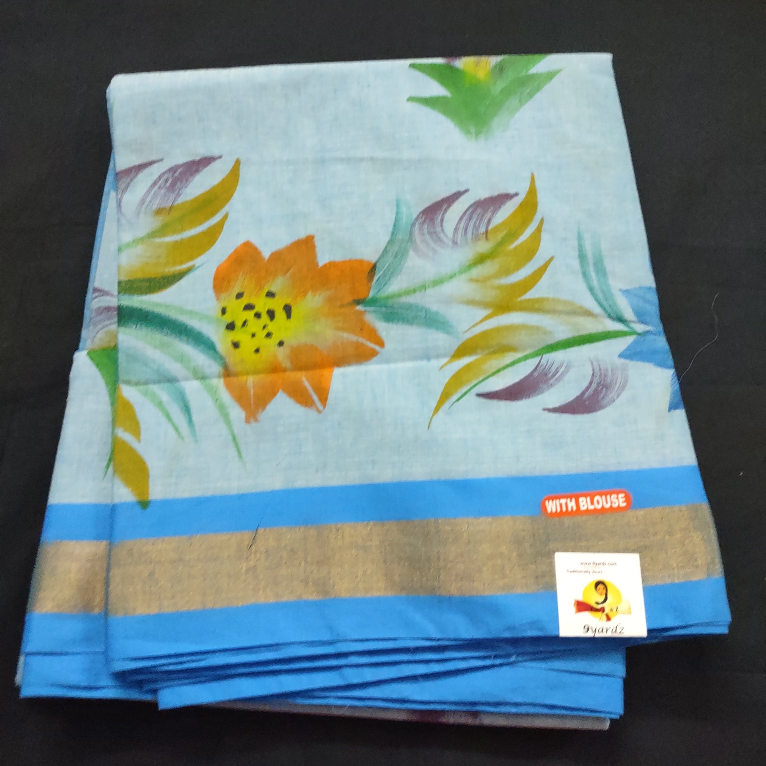 Printed cotton 6 yards