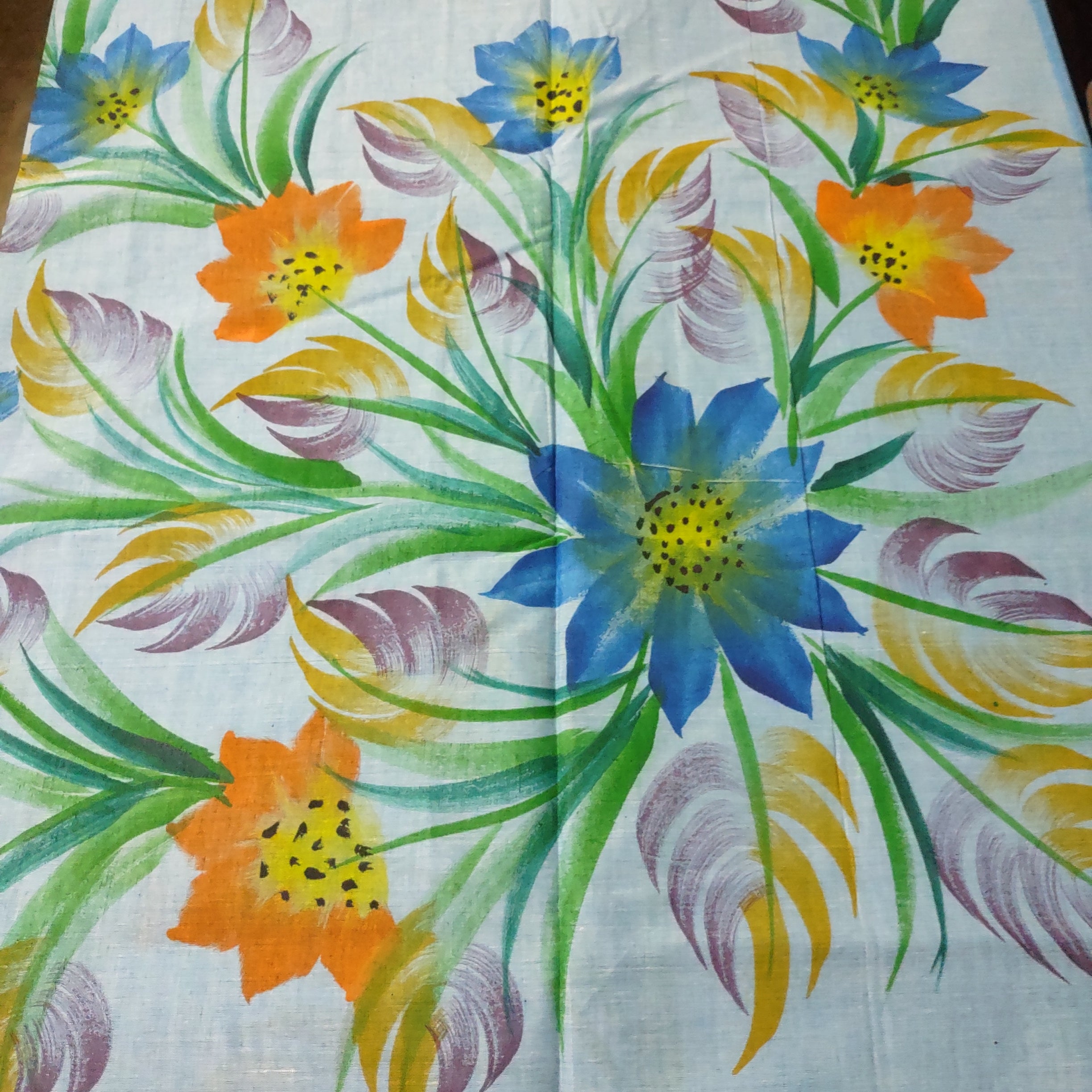 Printed cotton 6 yards