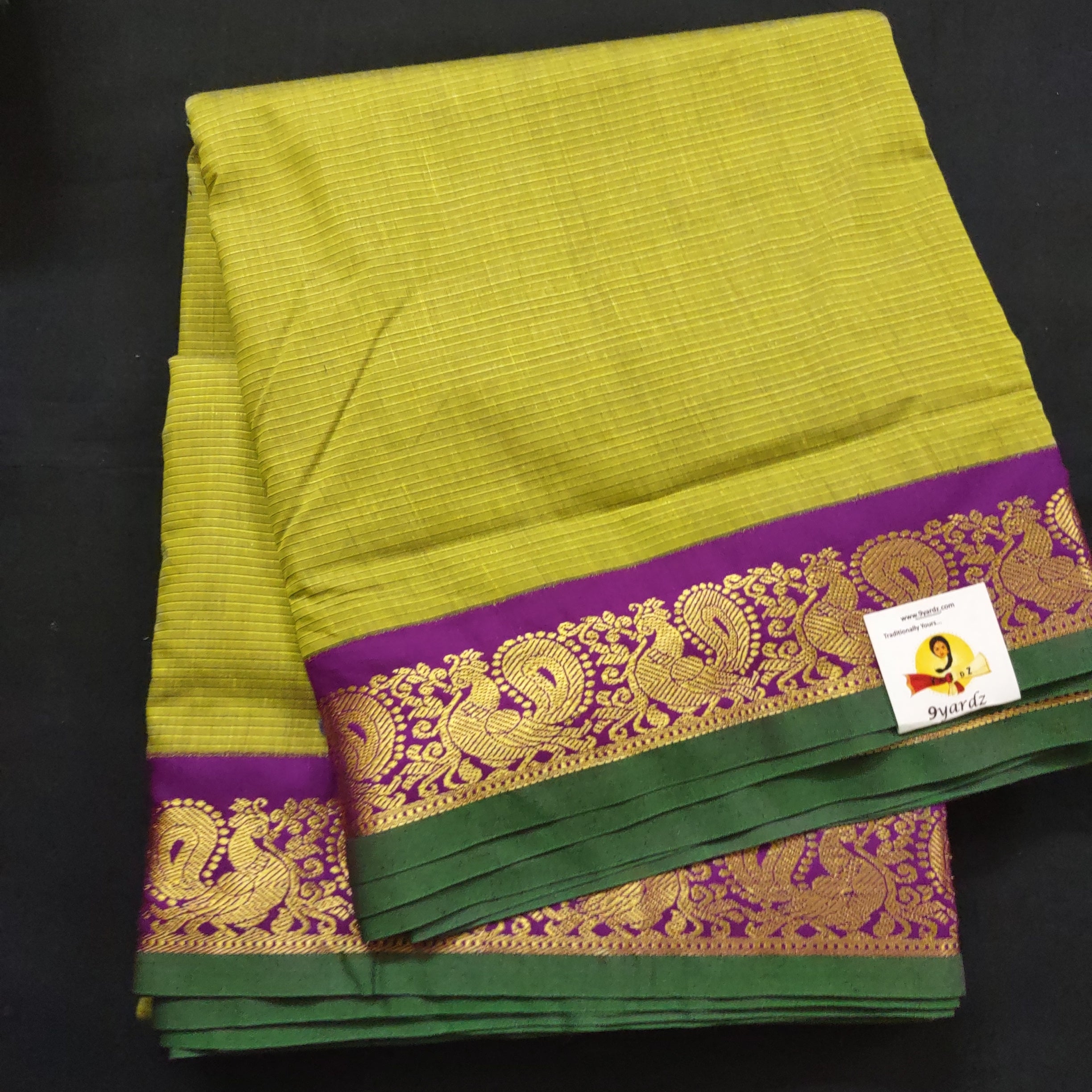 Akshaya cotton 10.25 yards korvai madisar