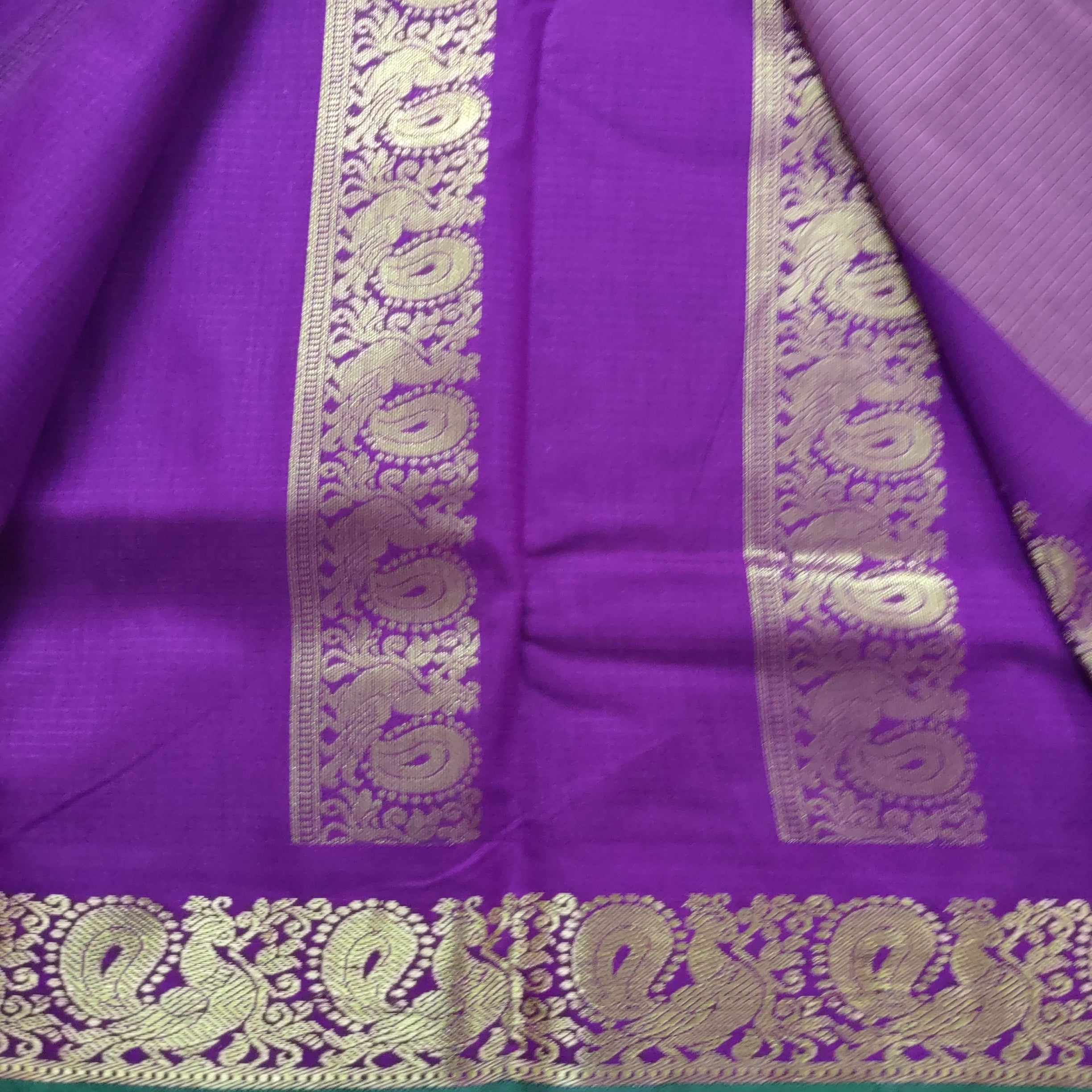 Akshaya cotton 10.25 yards korvai madisar