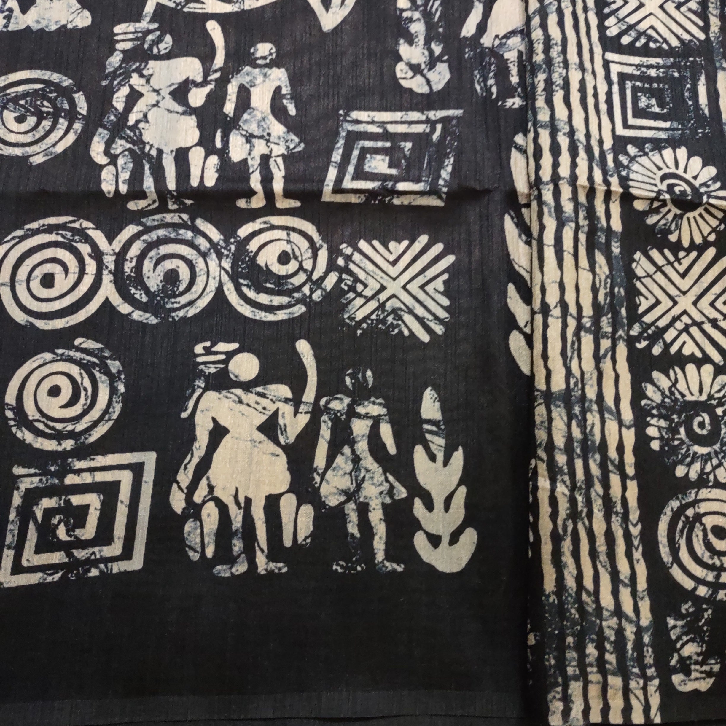 Bhalgalpuri silk- 6yardz