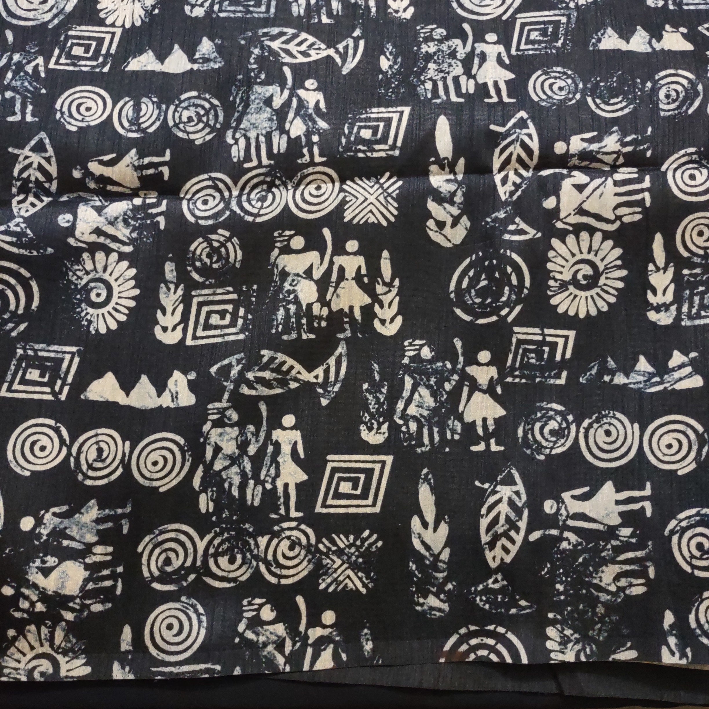 Bhalgalpuri silk- 6yardz