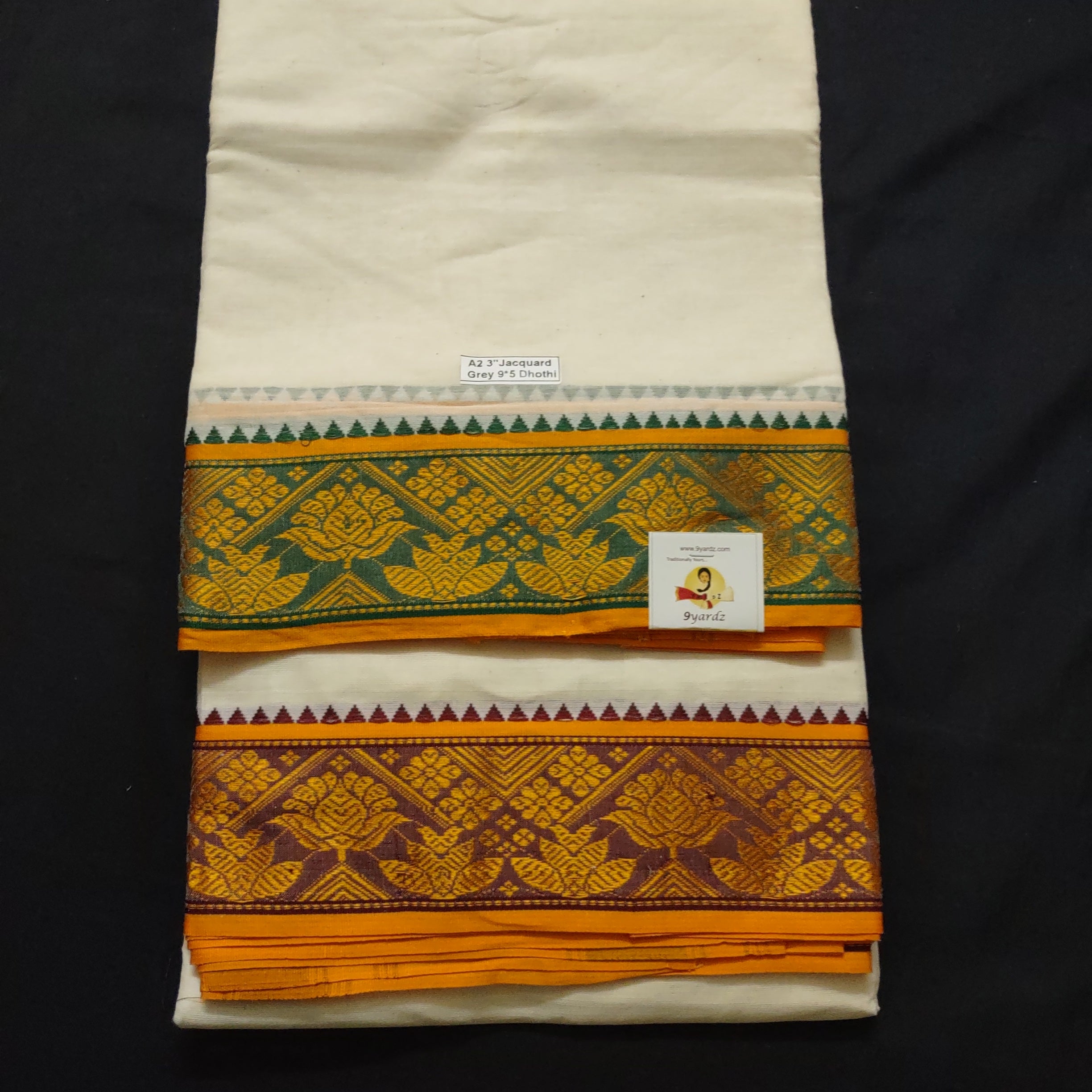 Nagari Cotton Dhothi 9*5