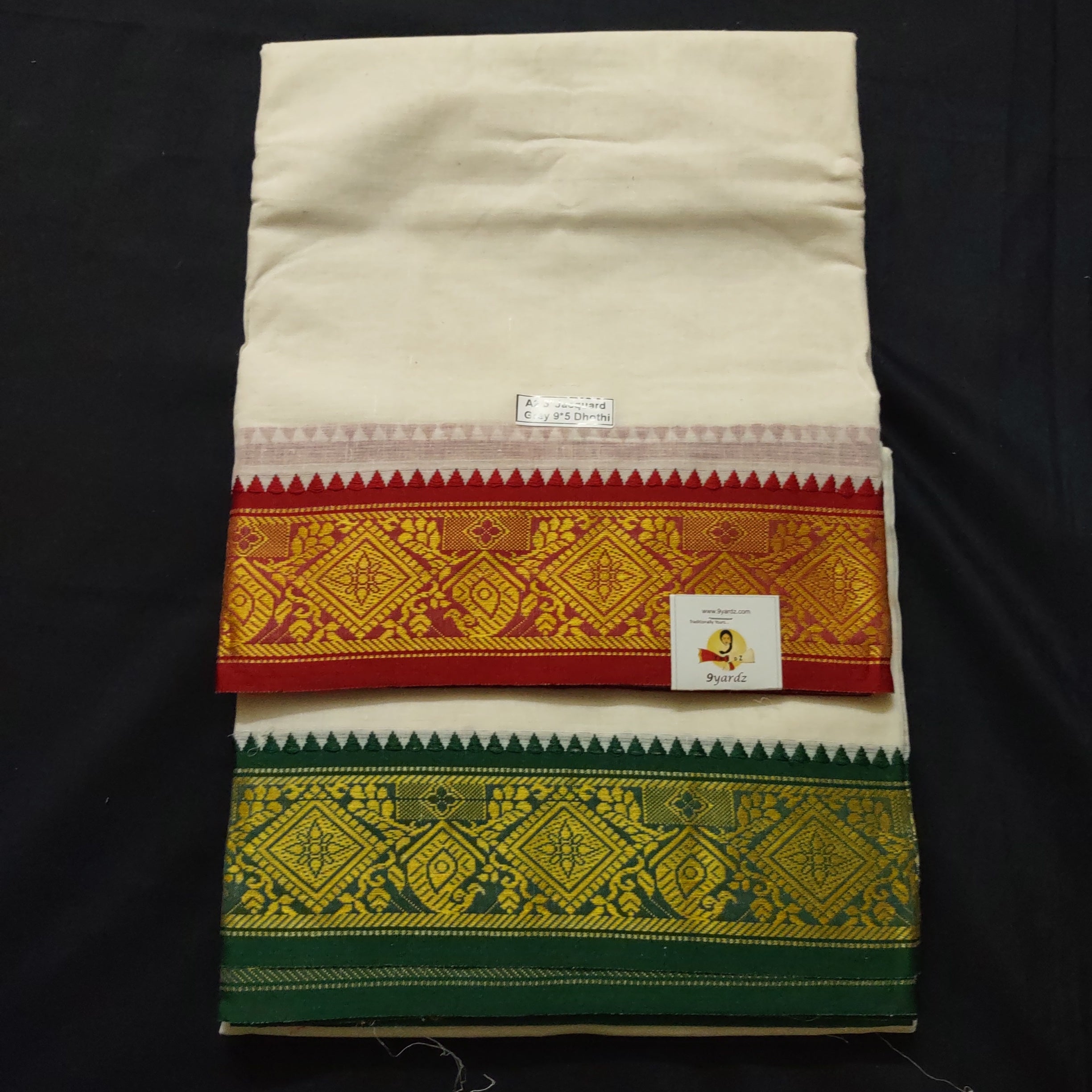 Nagari Cotton Dhothi 9*5