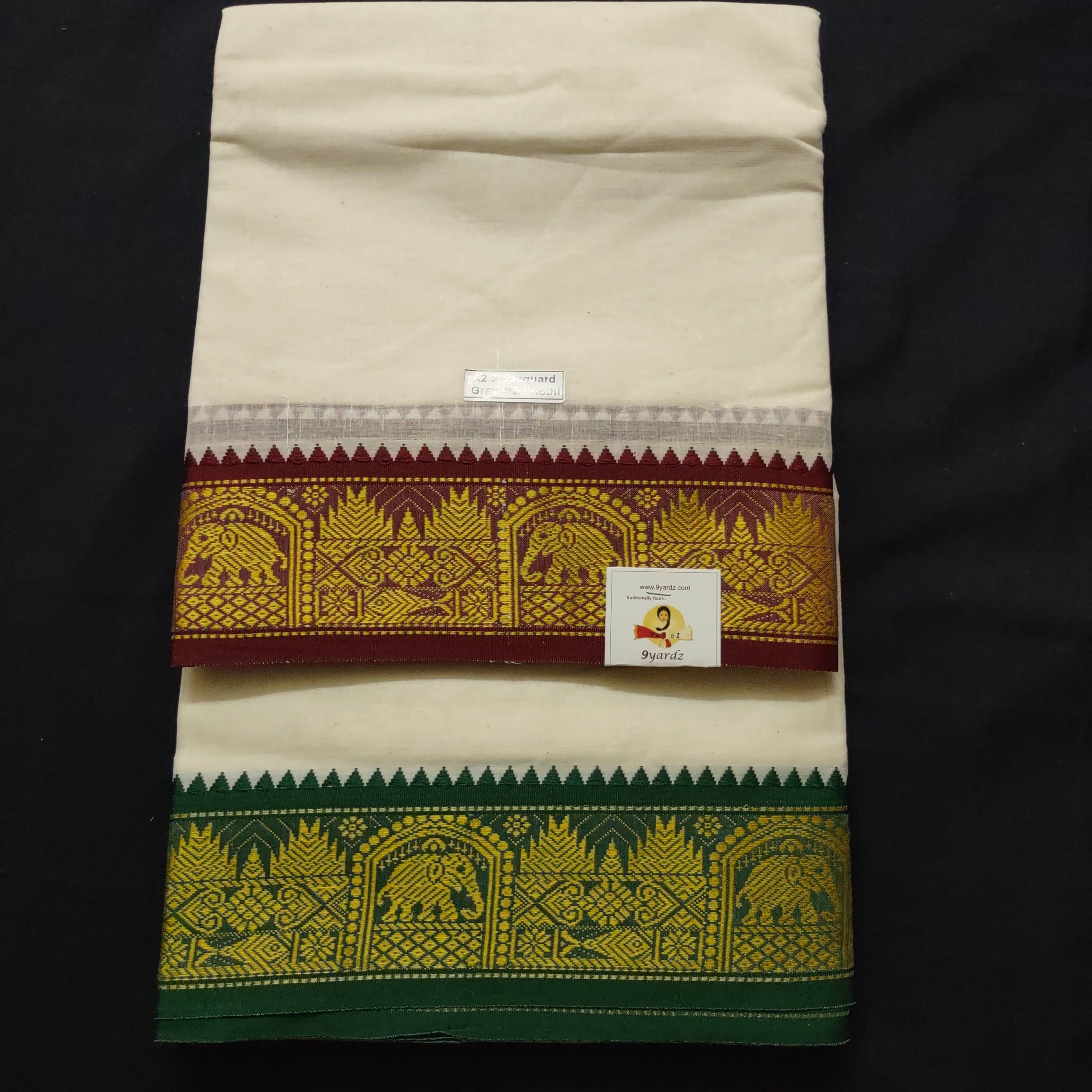 Nagari Cotton Dhothi 9*5