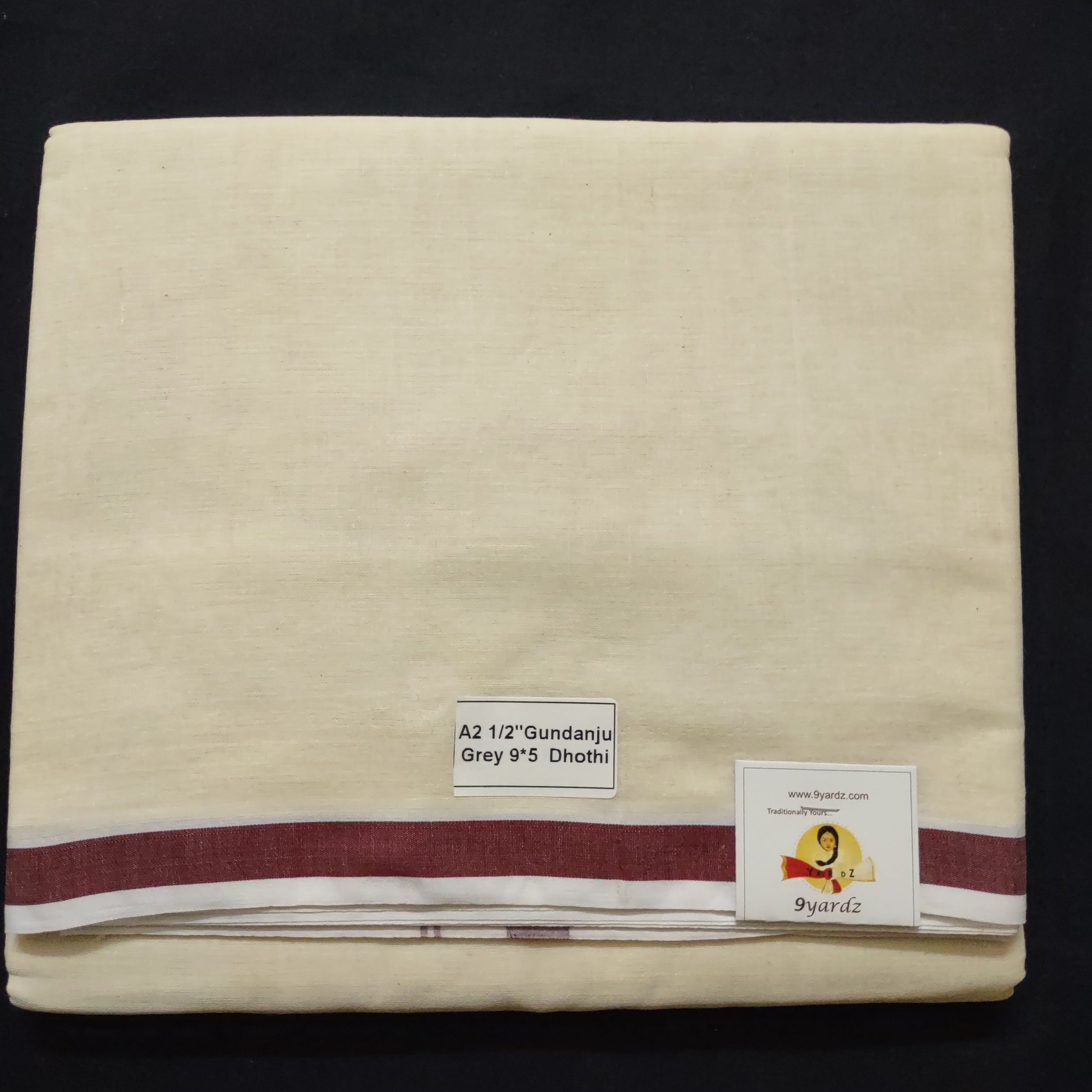 Nagari Cotton Dhothi 9*5