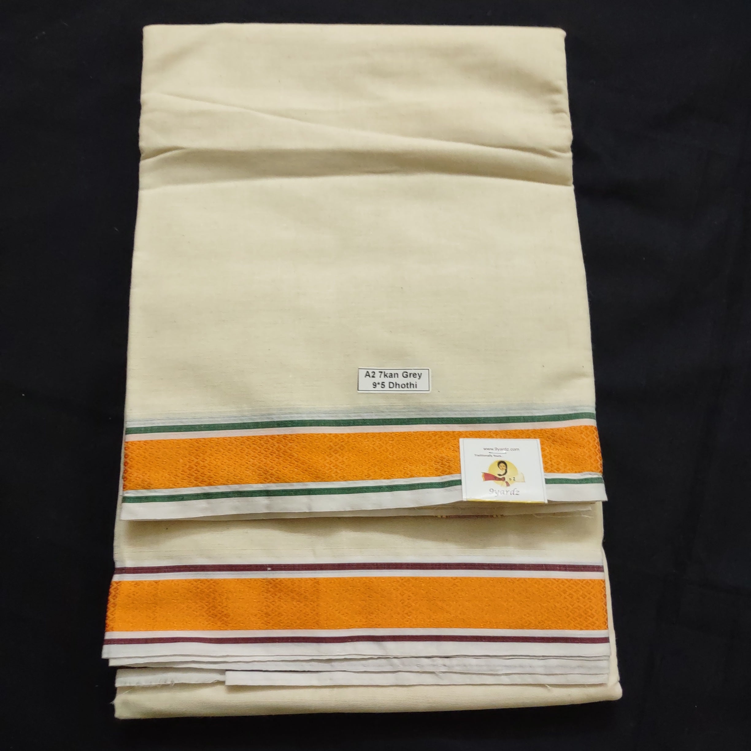 Nagari cotton Dhothi 9*5