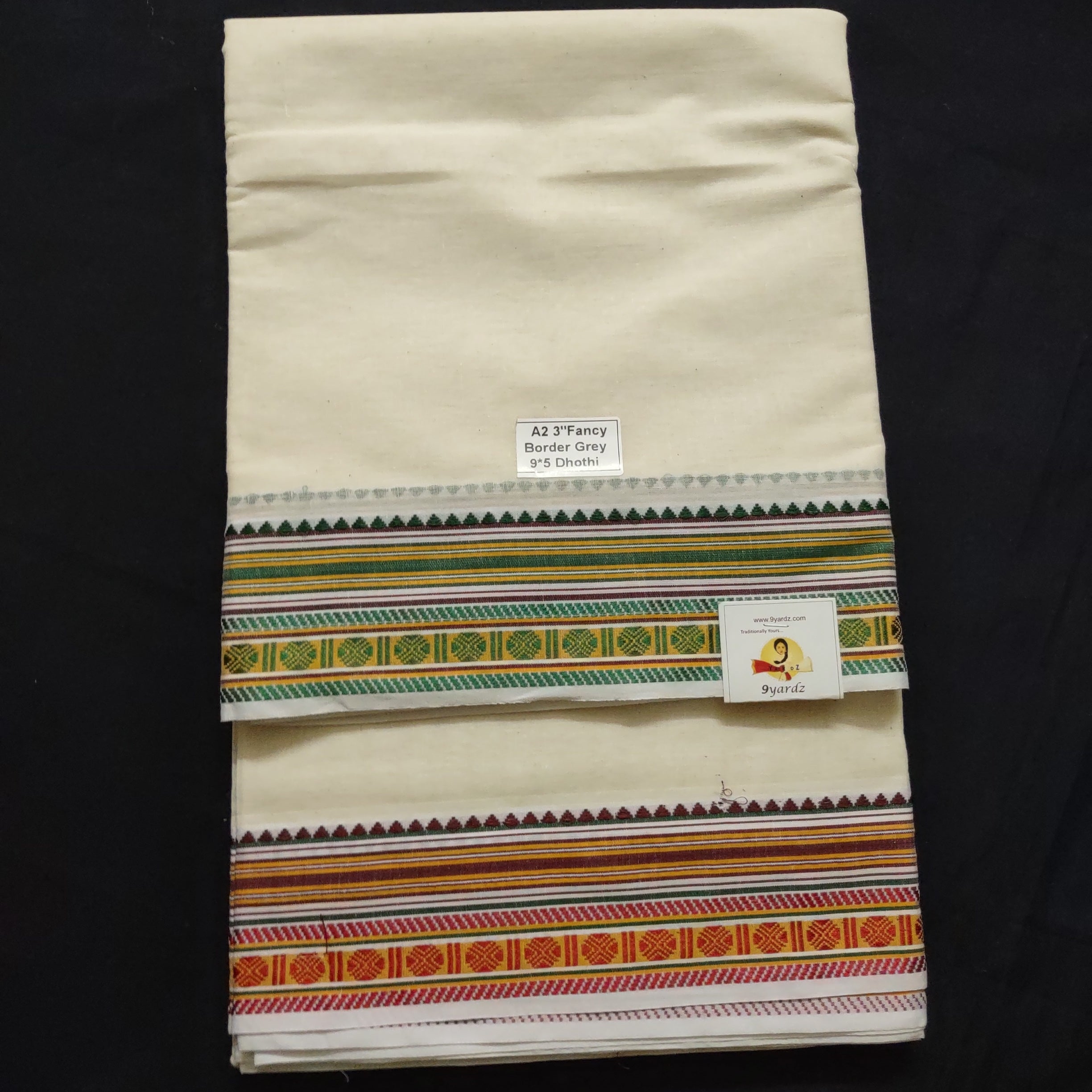 Nagari Cotton Dhothi 9*5