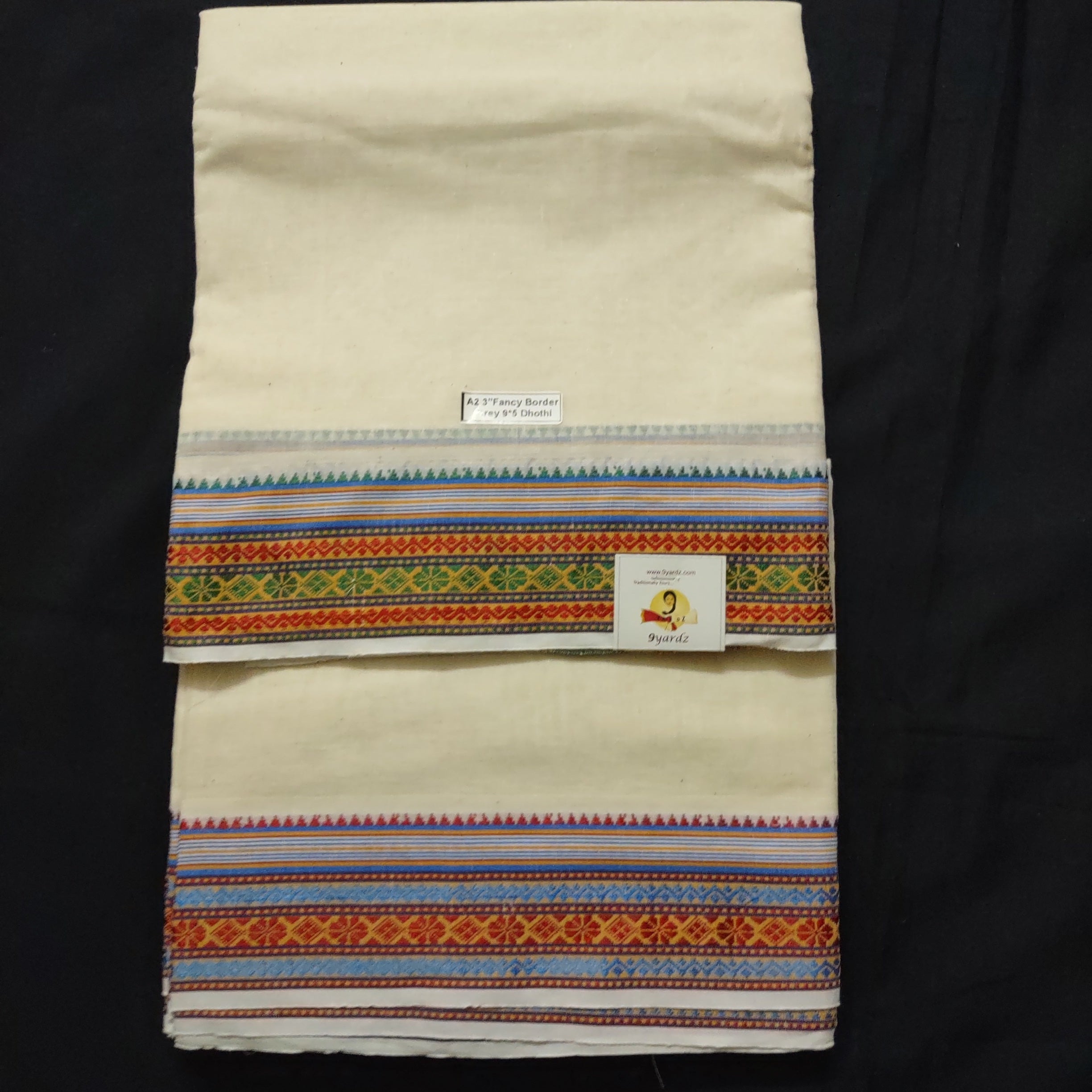Nagari Cotton Dhothi 9*5