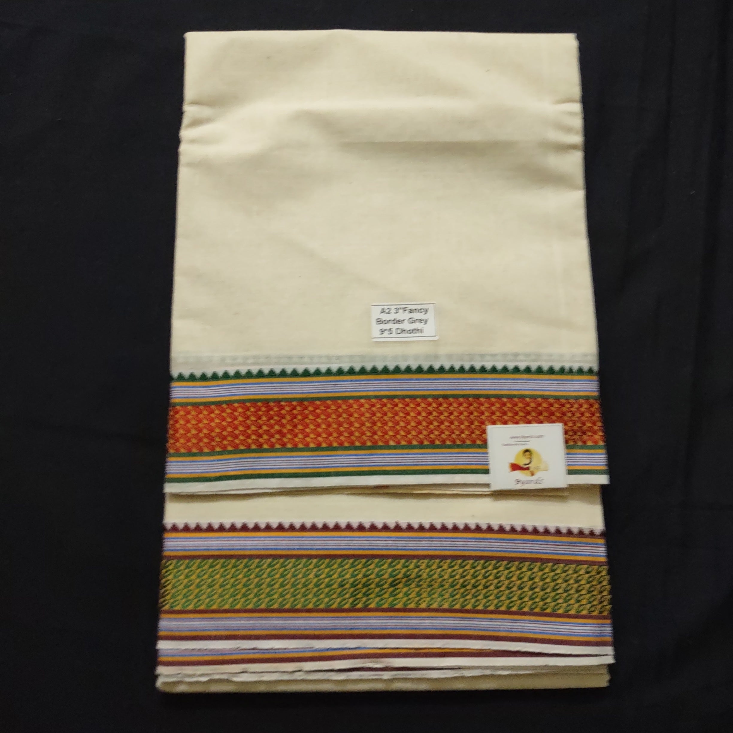 Nagari Cotton Dhothi 9*5