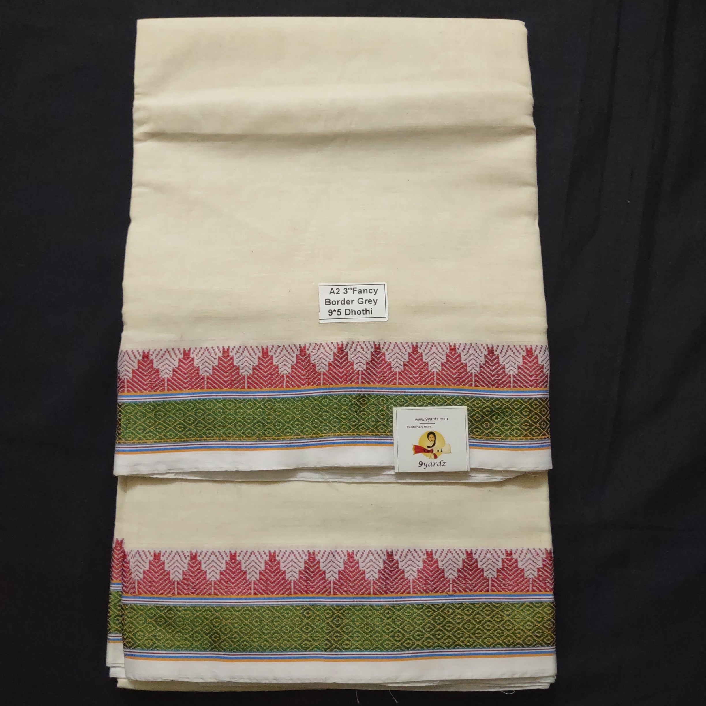 Nagari Cotton Dhothi 9*5