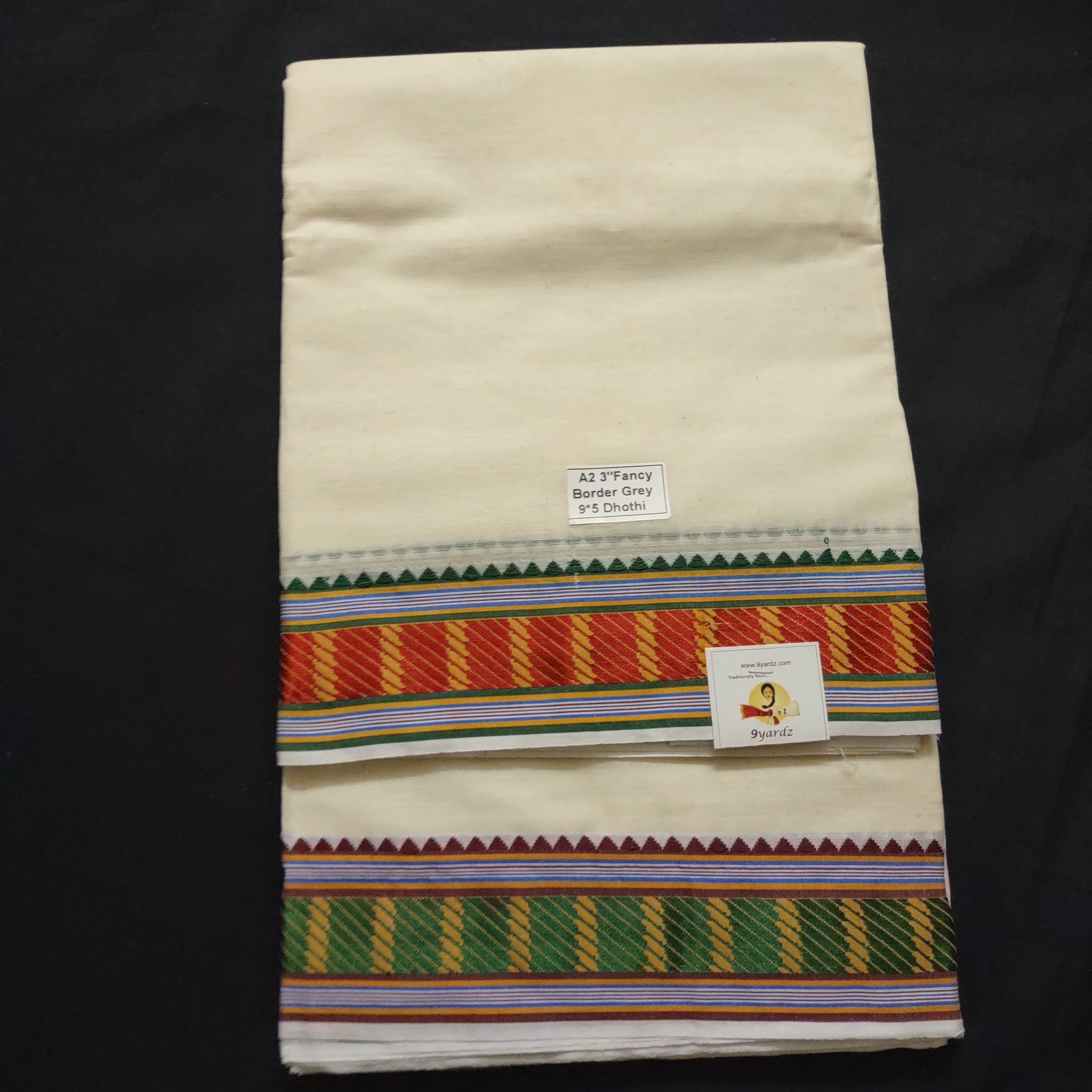 Nagari Cotton Dhothi 9*5