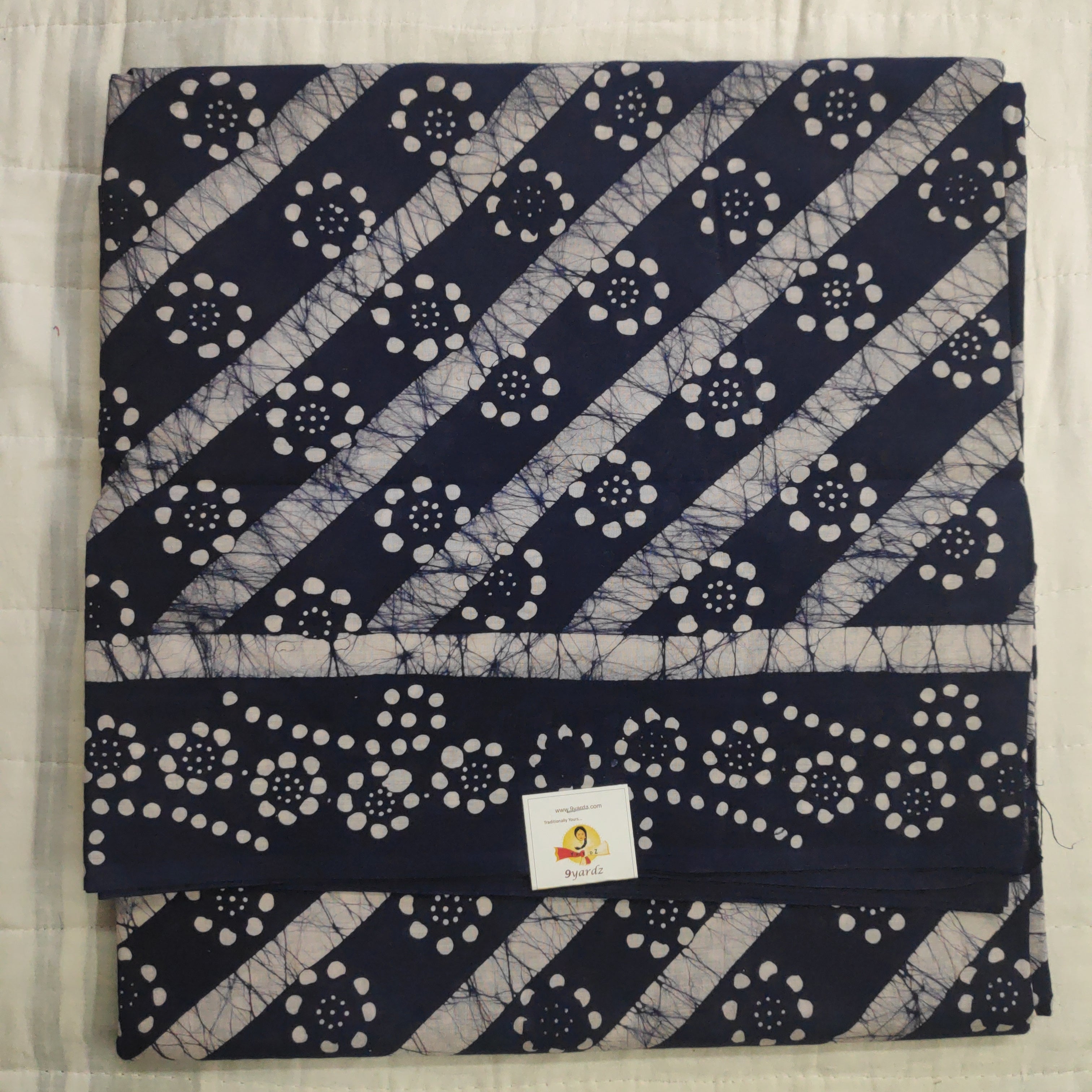 Sungudi Bathik Stripes 10.5yardz