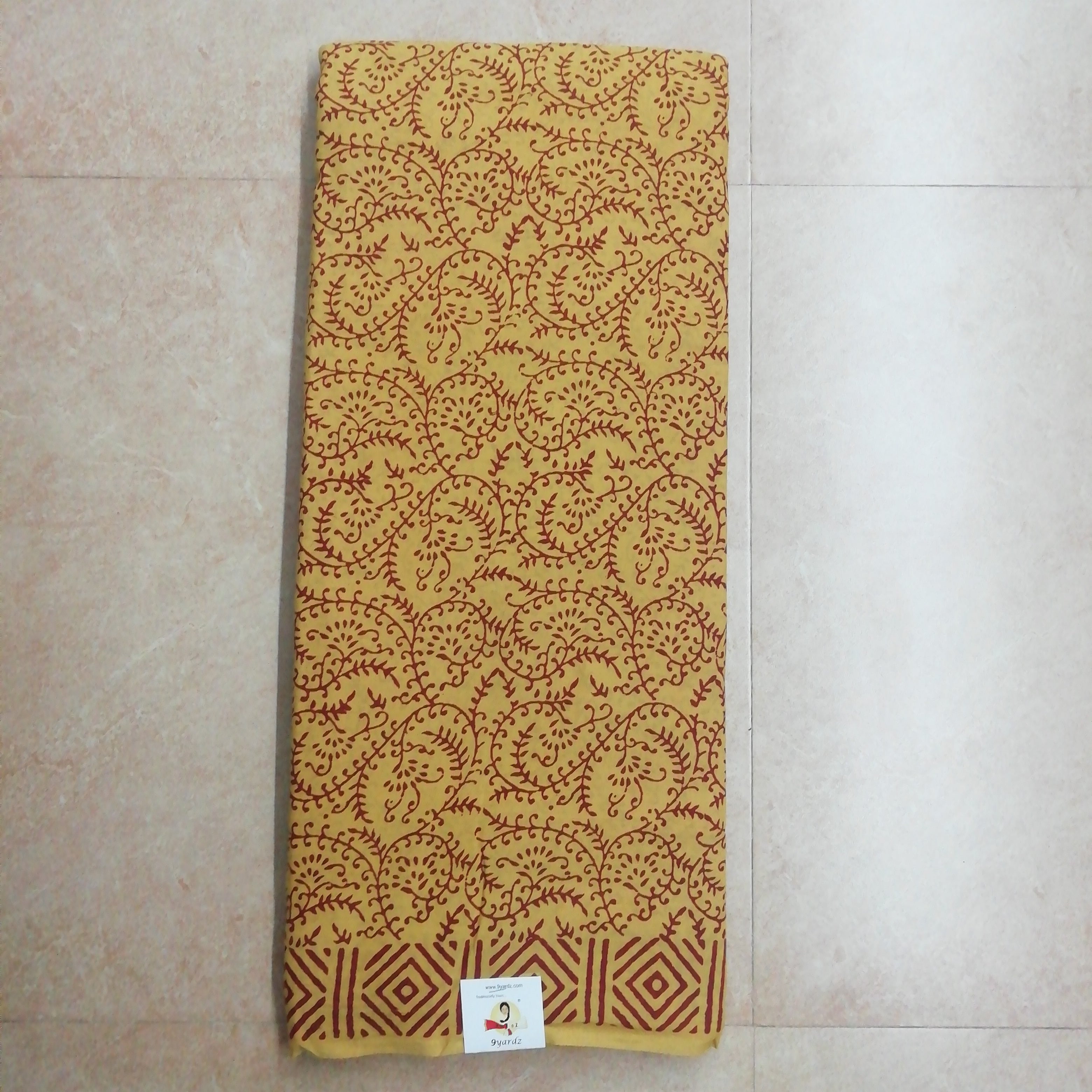 Baag/soft cotton Madisar 11 yards