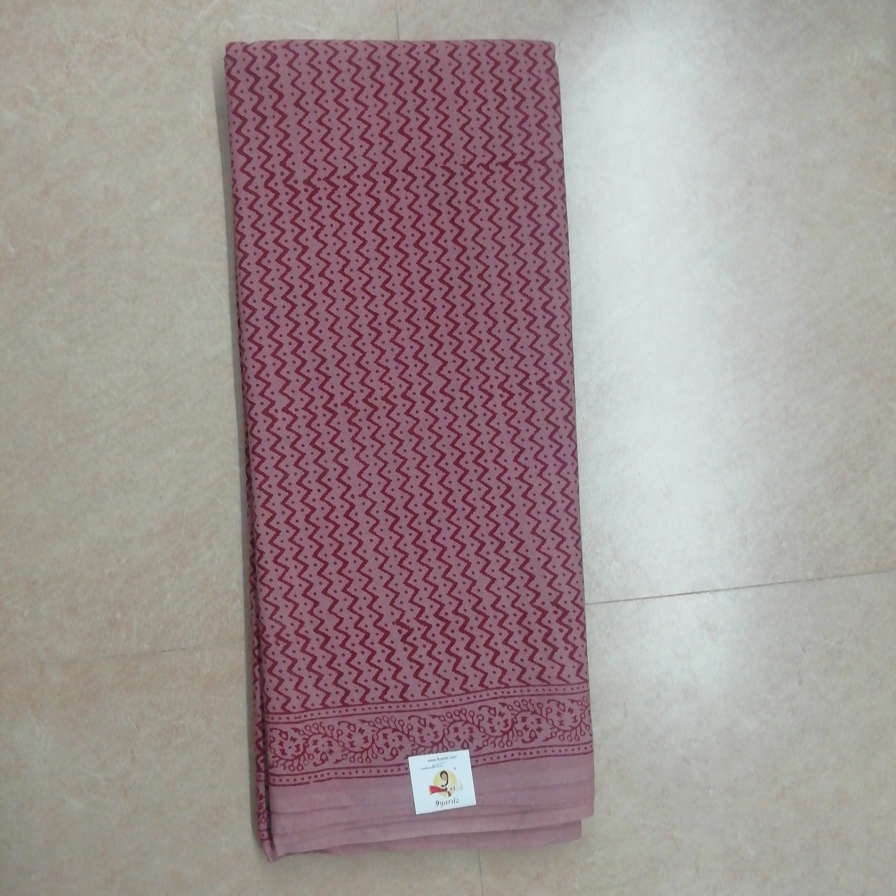 Baag/soft cotton Madisar 11 yards