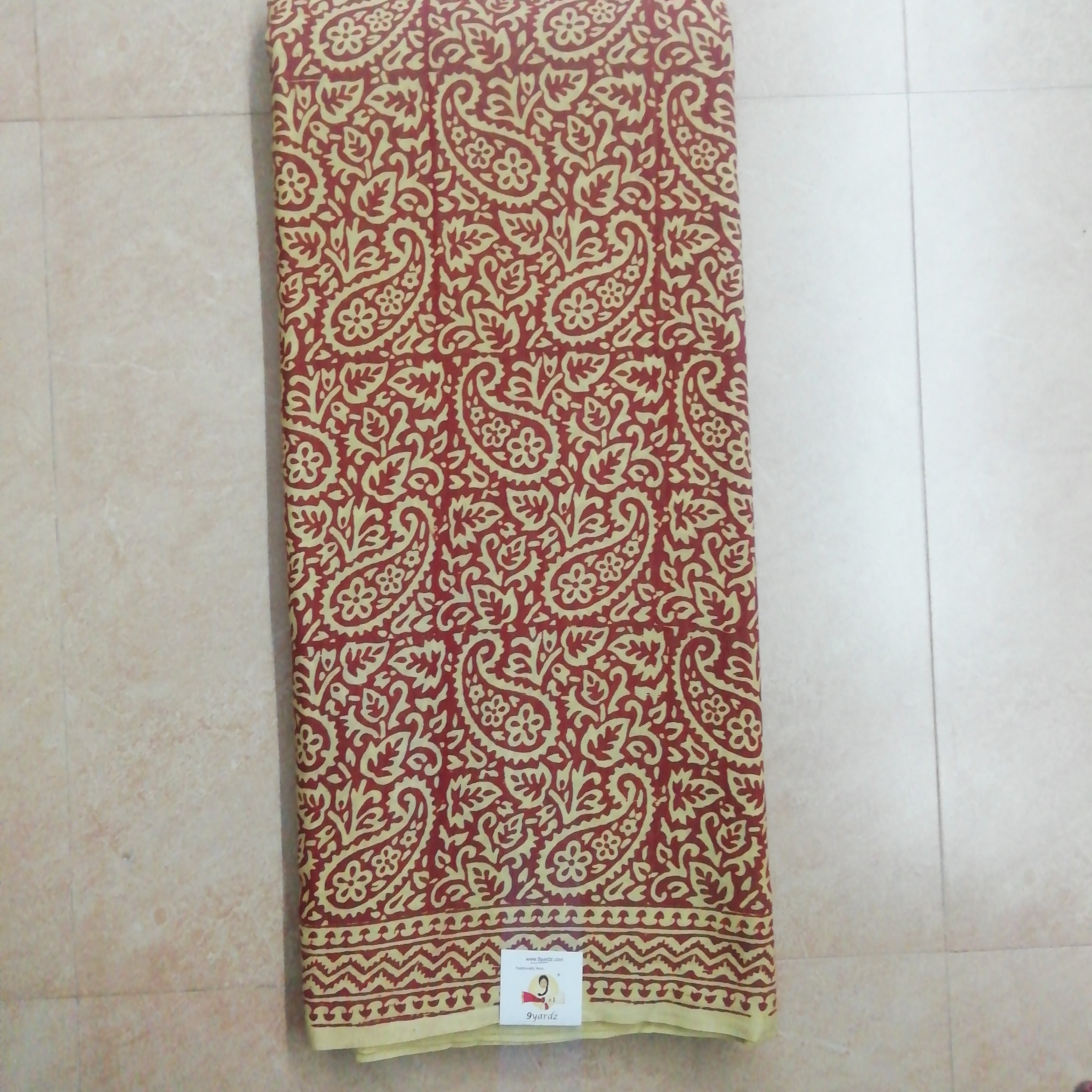 Baag/soft cotton Madisar 11 yards