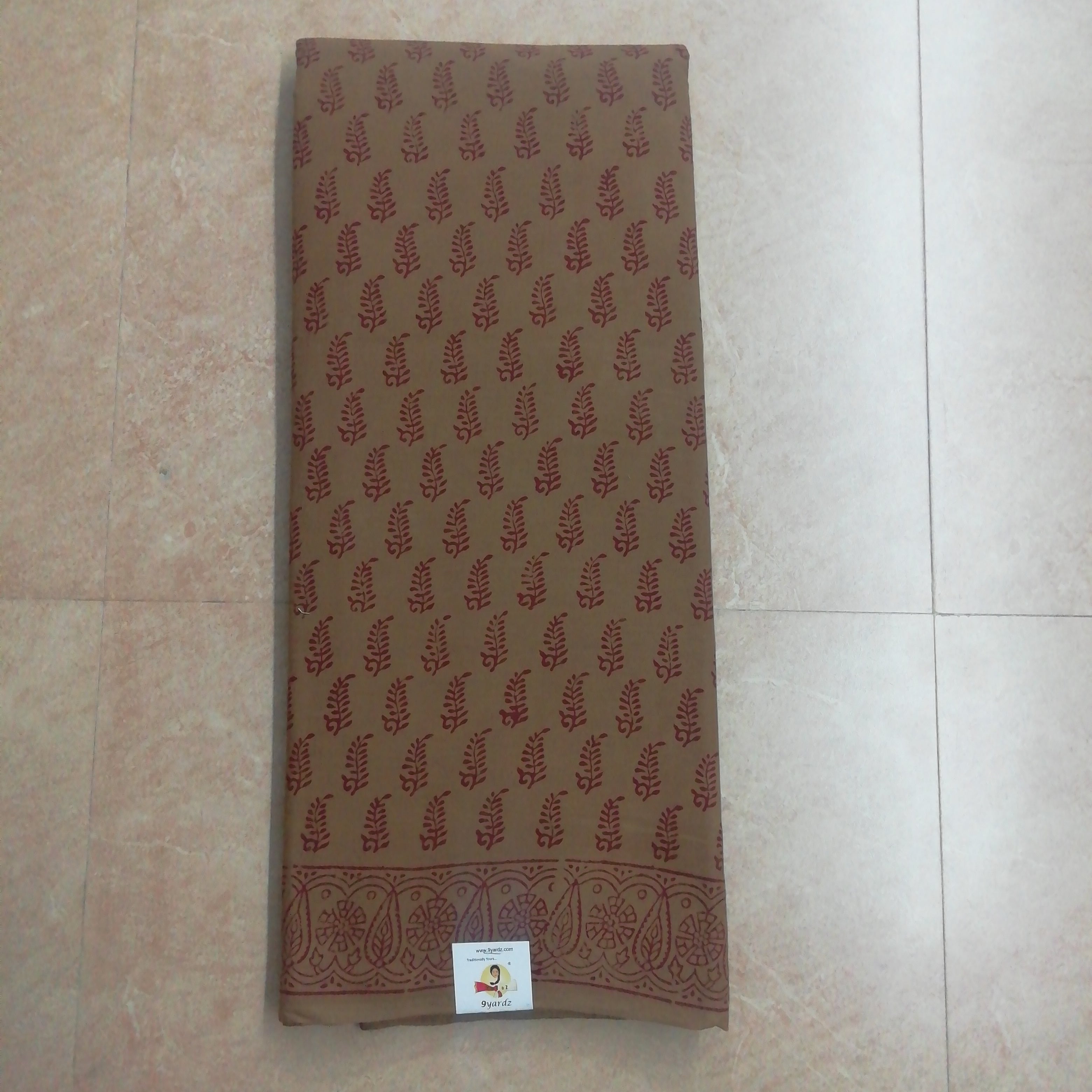 Baag/soft cotton Madisar 11 yards