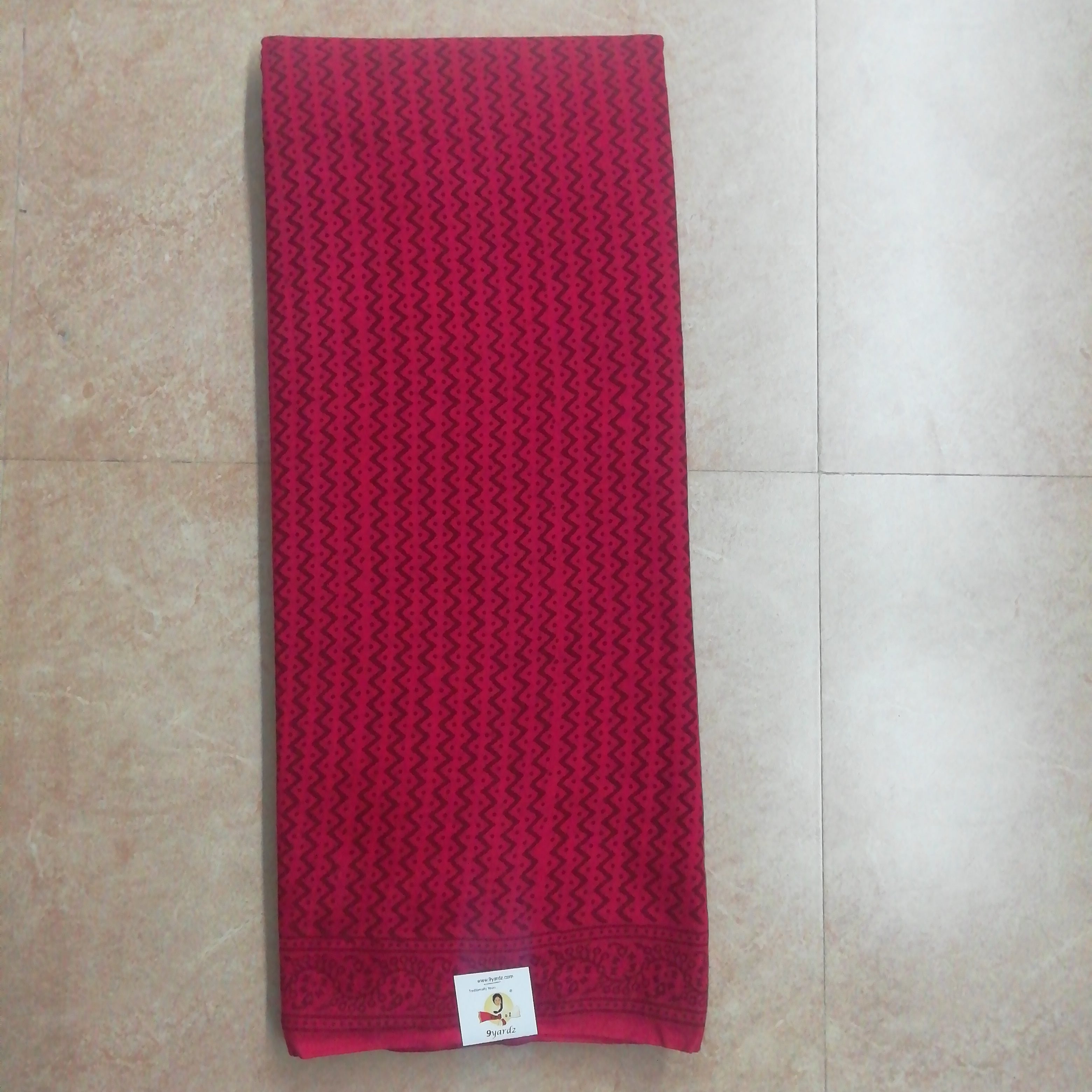 Baag/soft cotton Madisar 11 yards