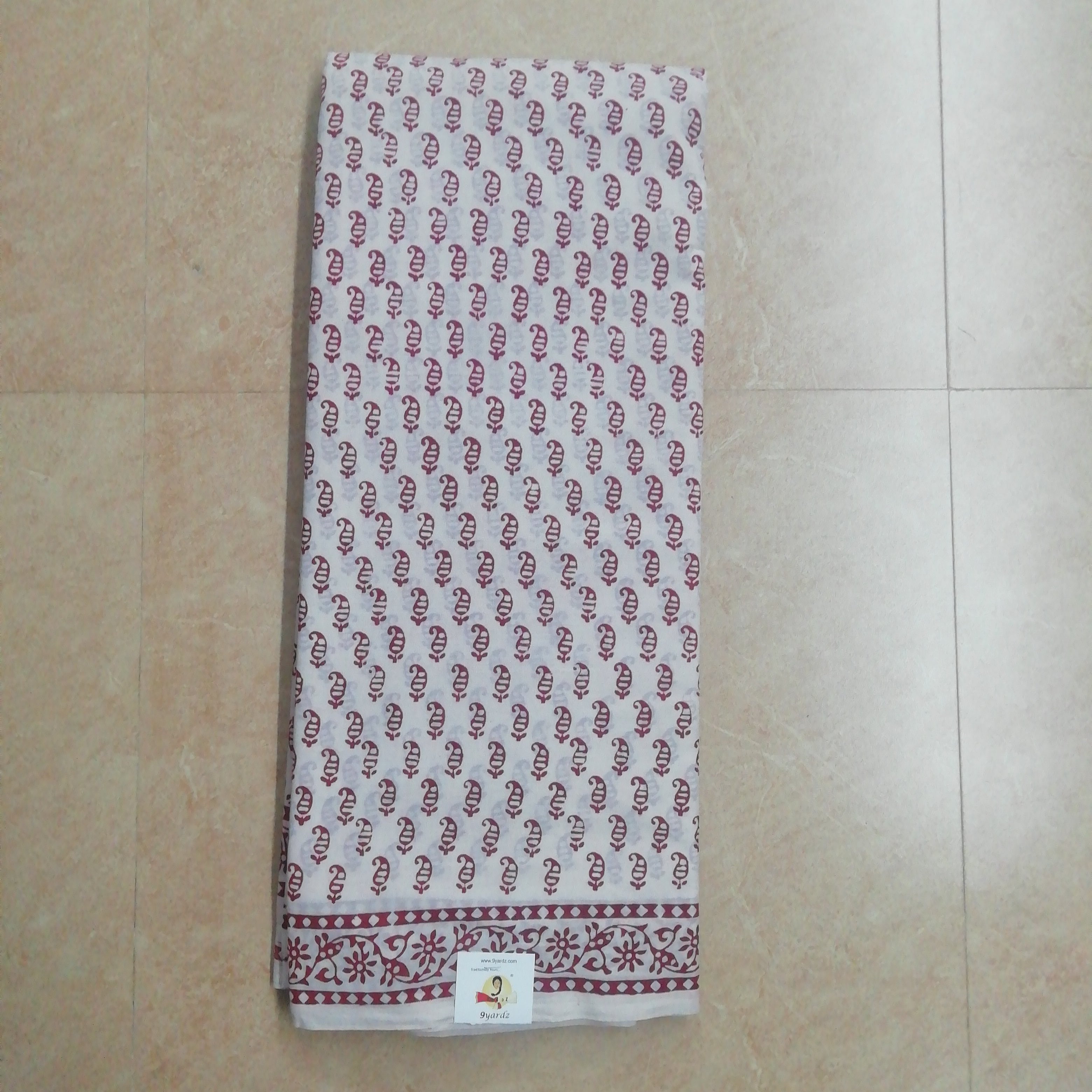 Baag/soft cotton Madisar 11 yards