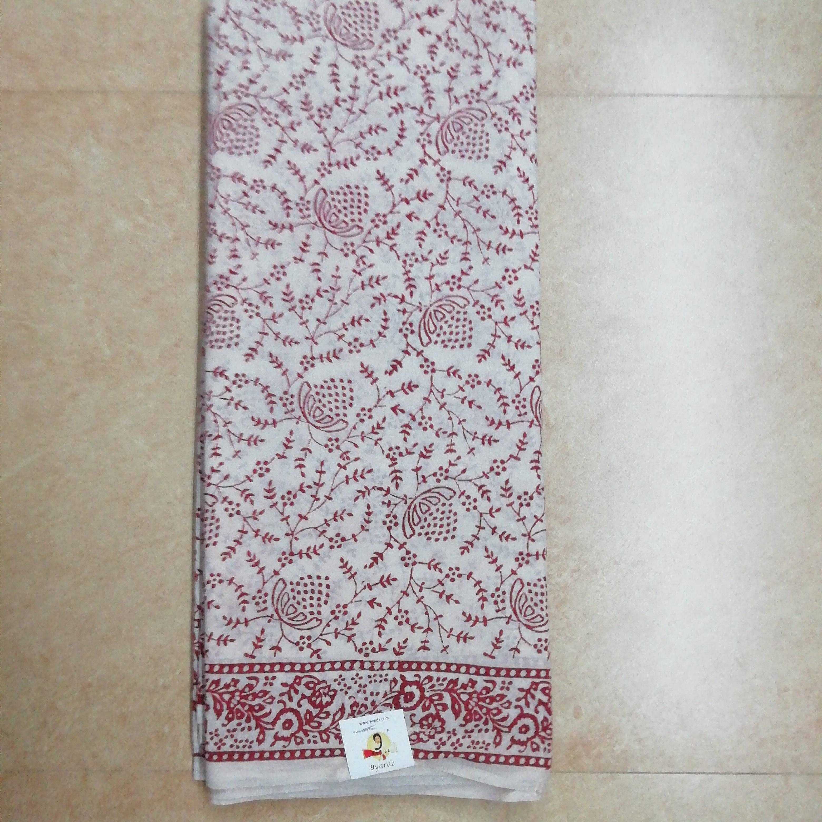 Baag/soft cotton Madisar 11 yards