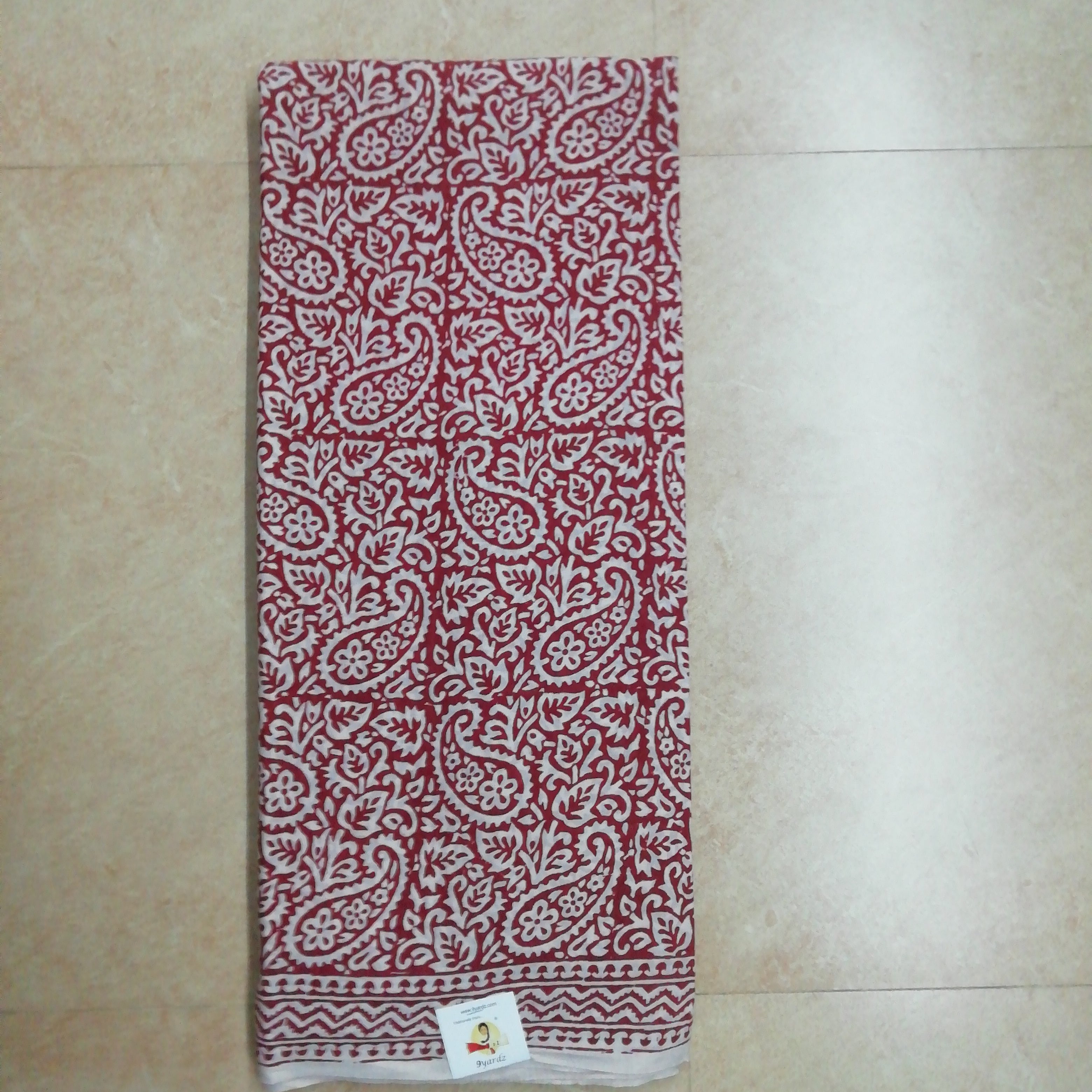 Baag/soft cotton Madisar 11 yards
