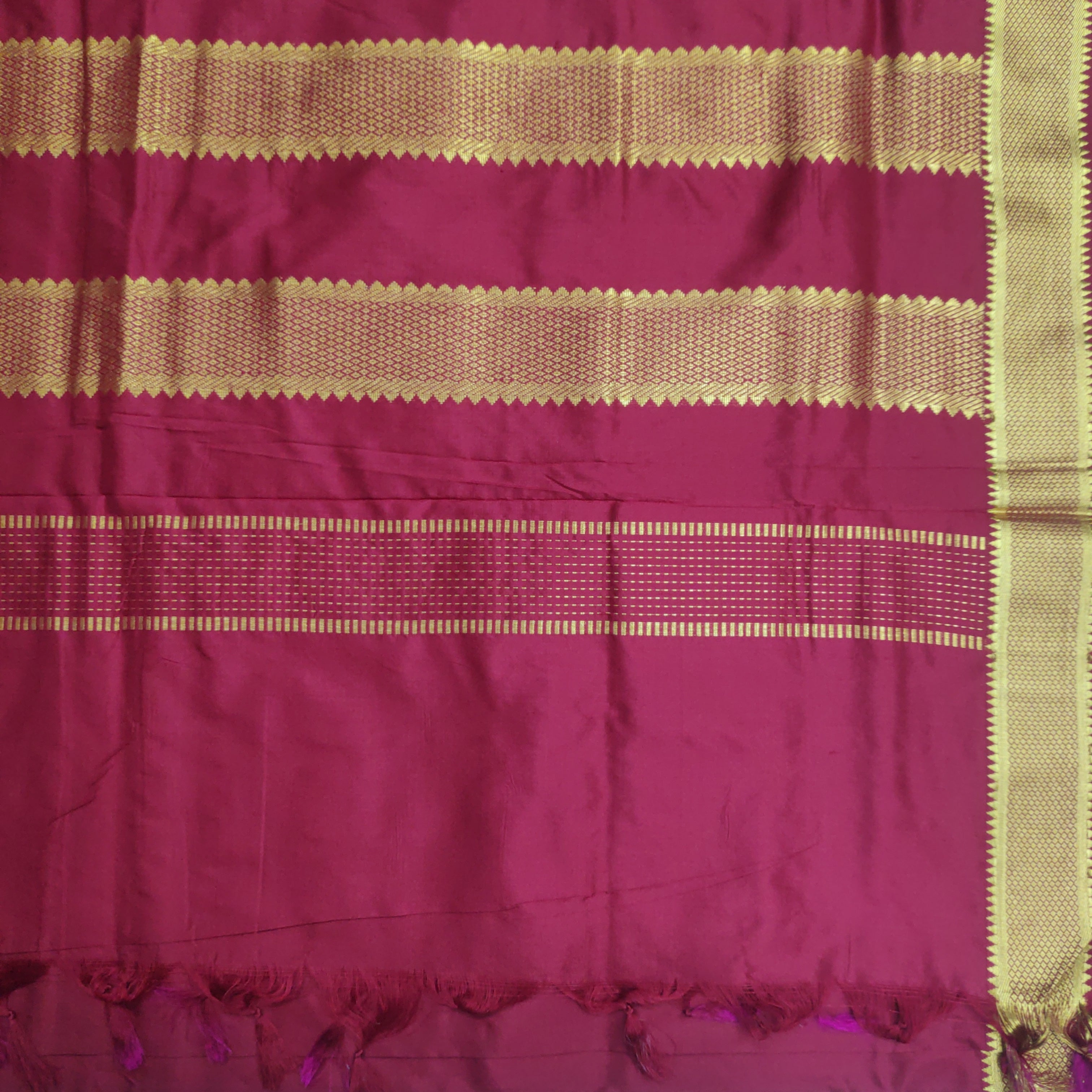 Pure silk 9.5yardz