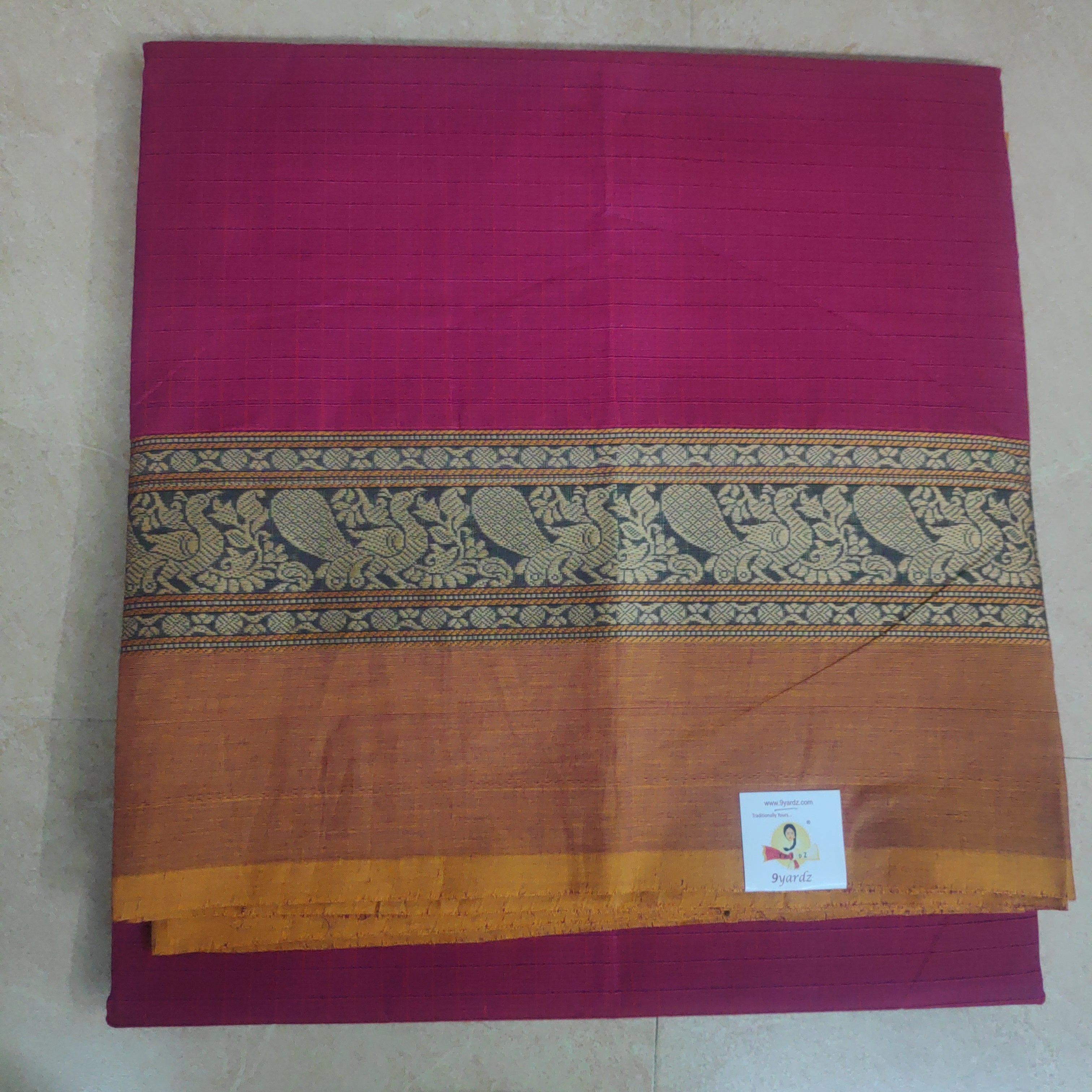 Chettinadu / Karaikudi cotton 10 yards madisar