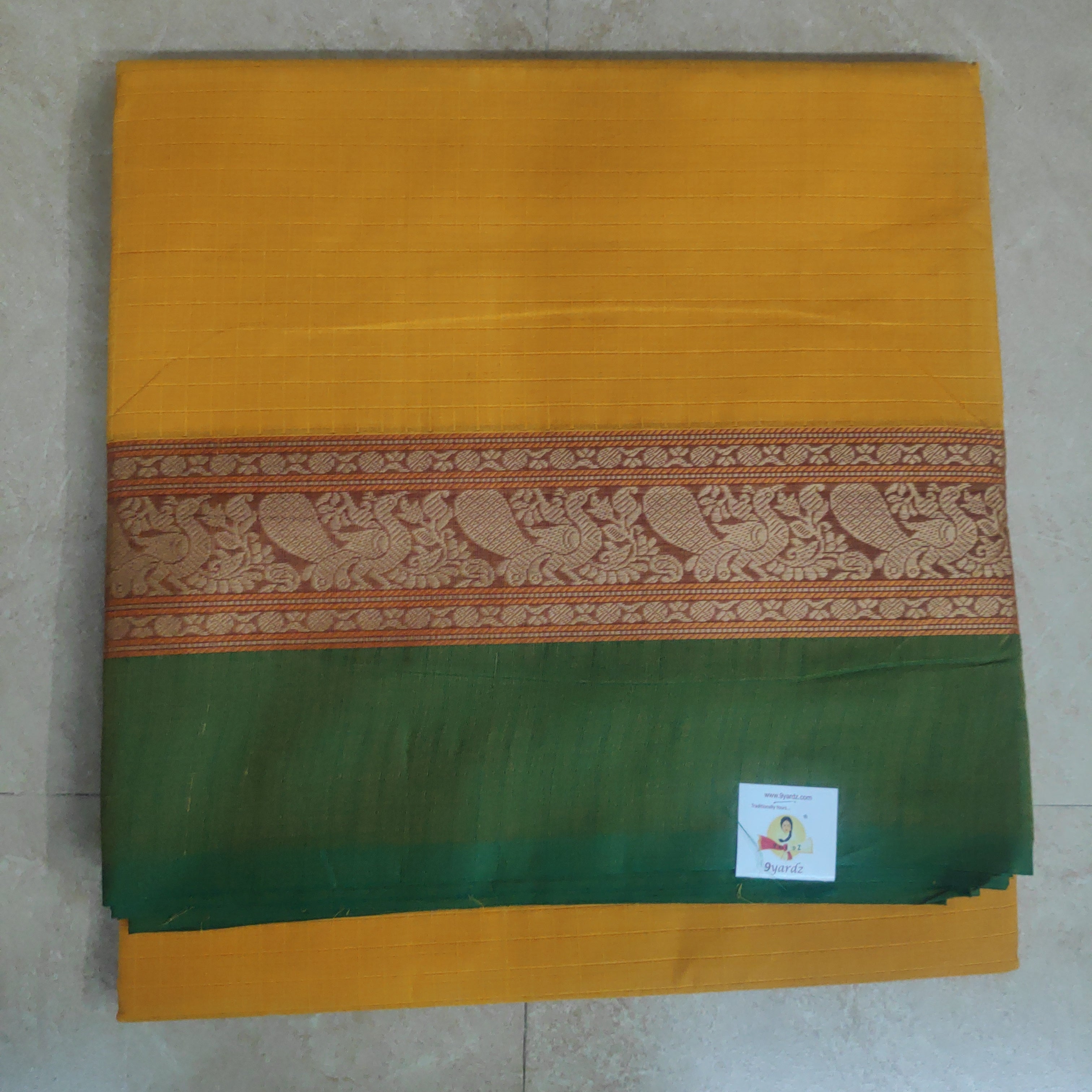 Chettinadu / Karaikudi cotton 10 yards madisar