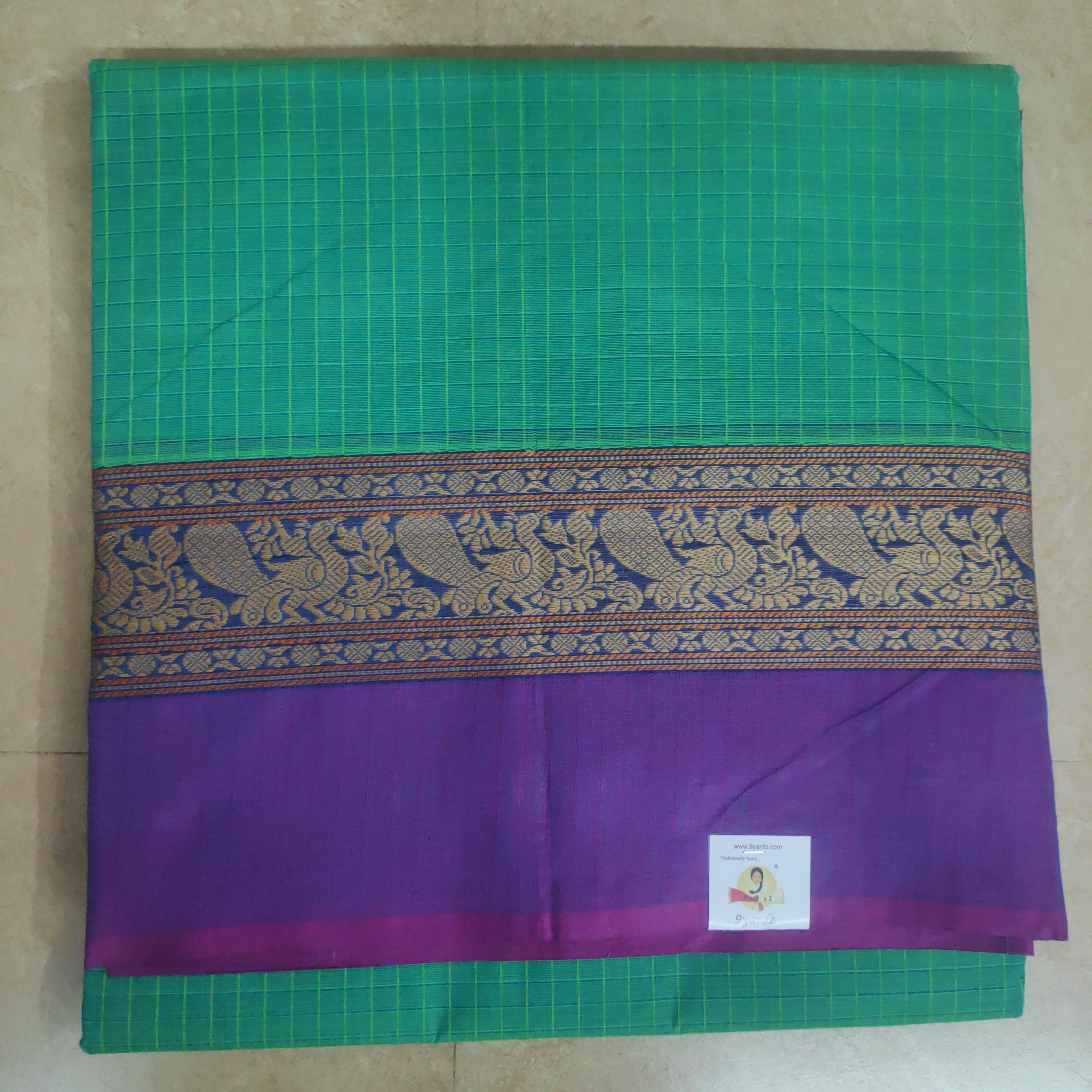 Chettinadu / Karaikudi cotton 10 yards madisar