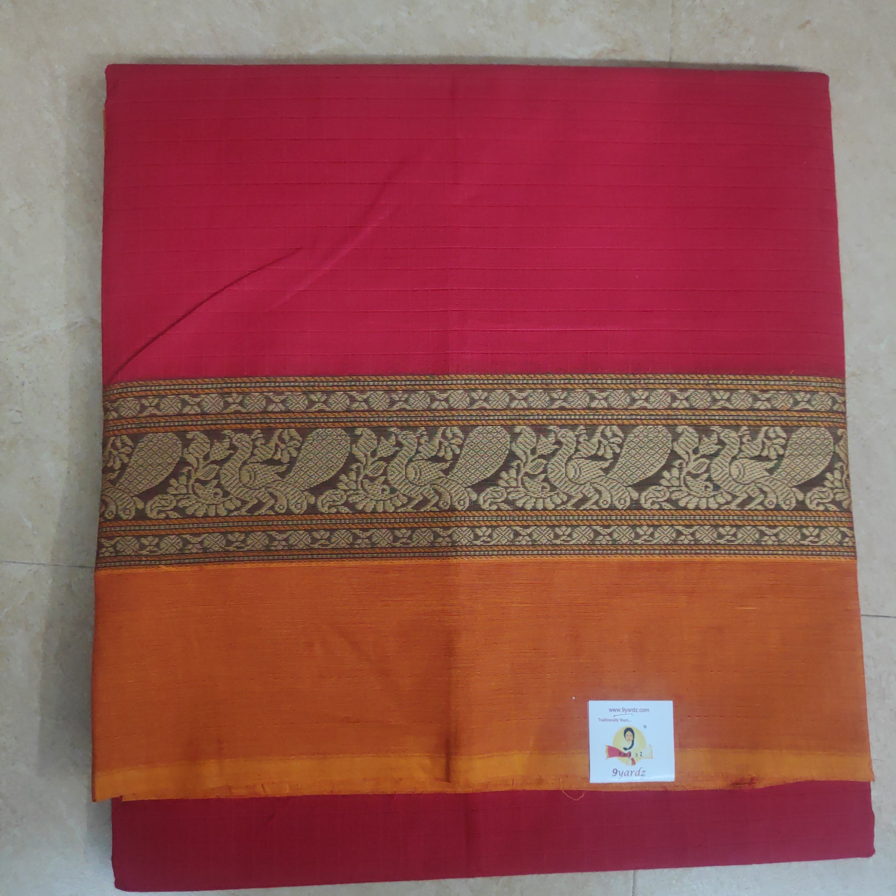 Chettinadu / Karaikudi cotton 10 yards madisar