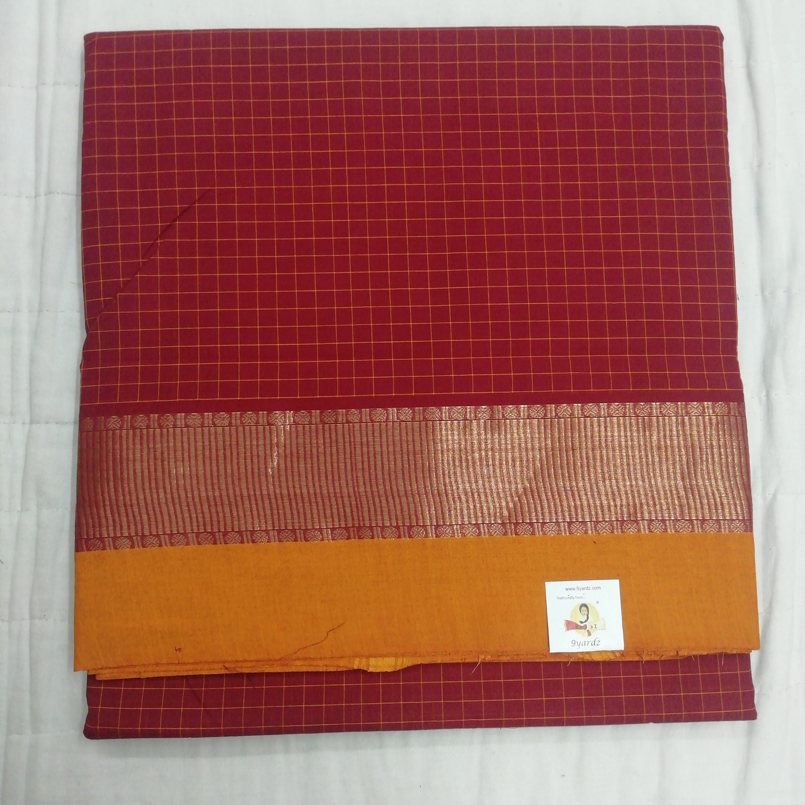 Chettinadu / Karaikudi cotton 10 yards madisar