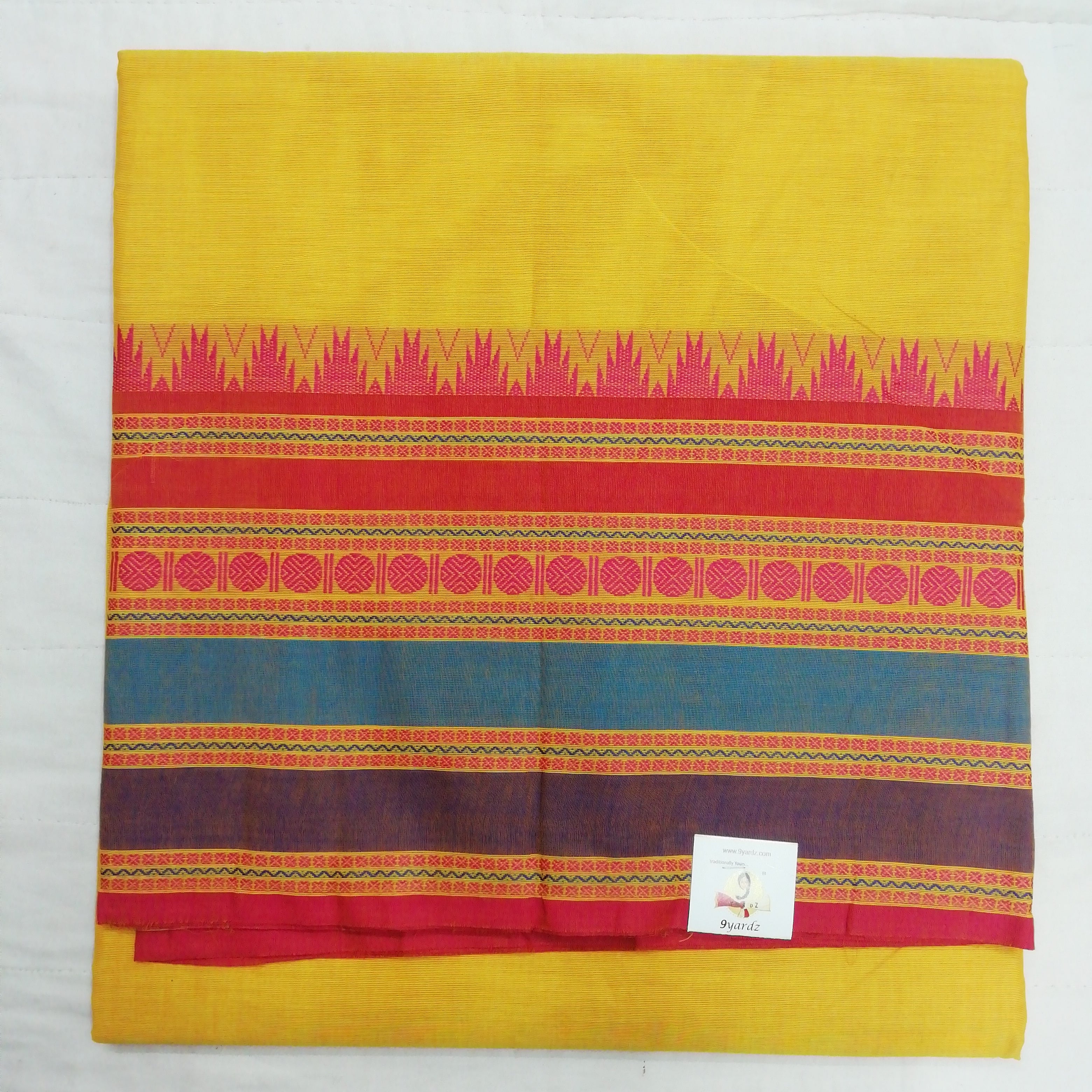 Chettinadu / Karaikudi cotton 10 yards madisar