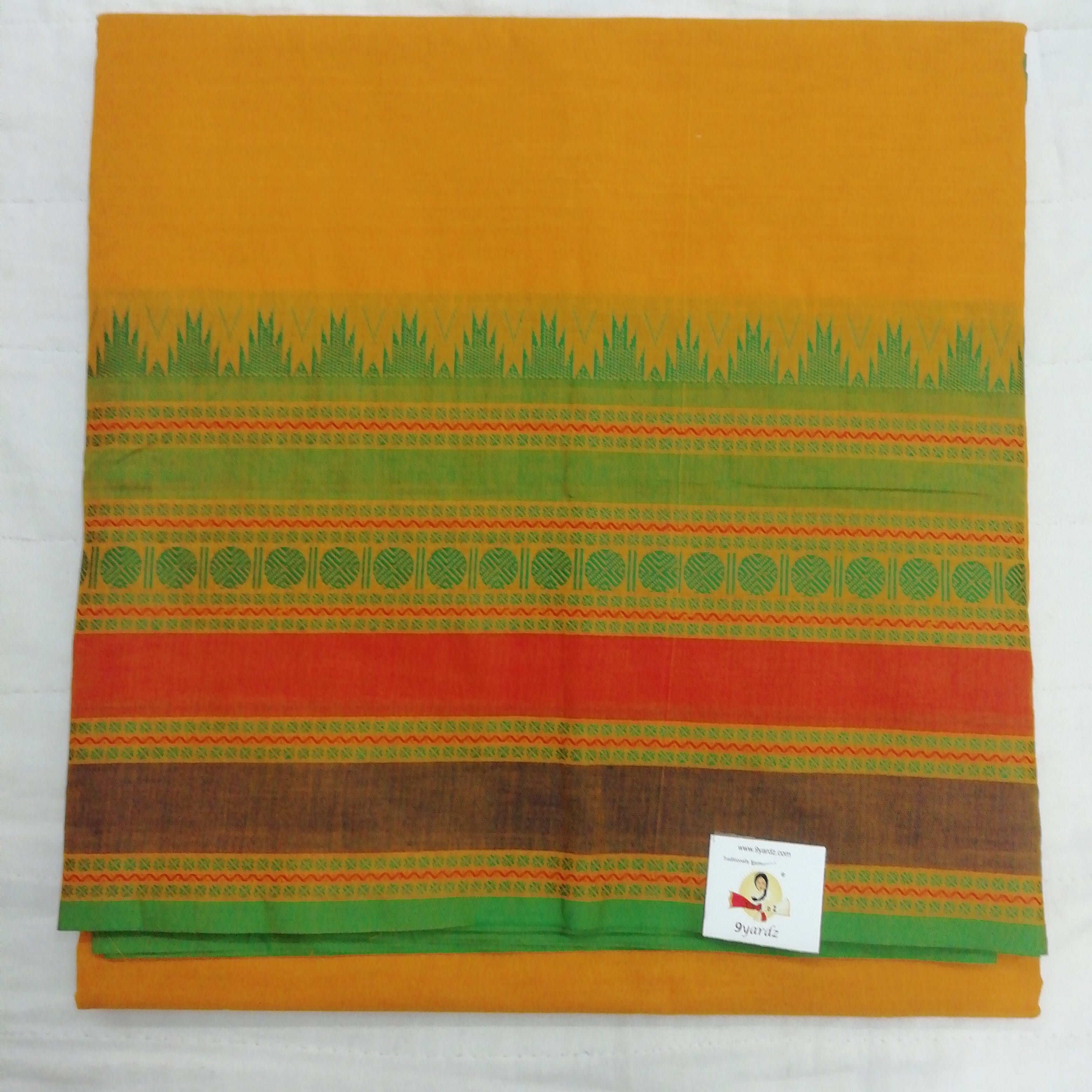 Chettinadu / Karaikudi cotton 10 yards madisar