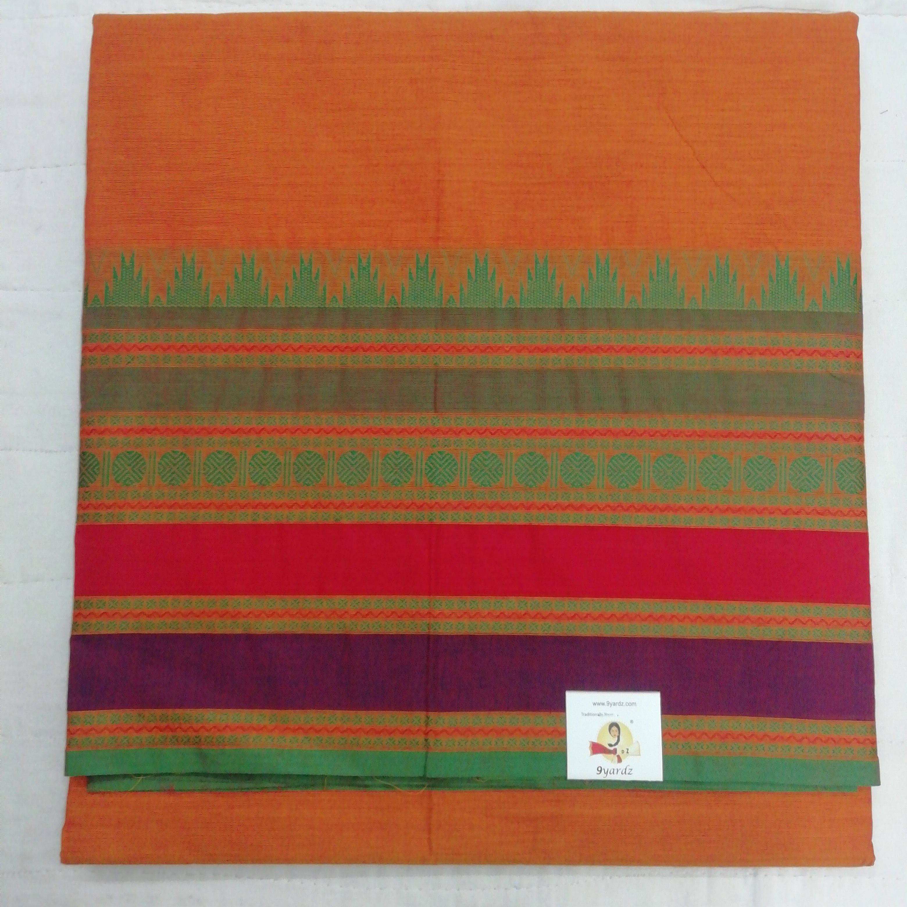 Chettinadu / Karaikudi cotton 10 yards madisar