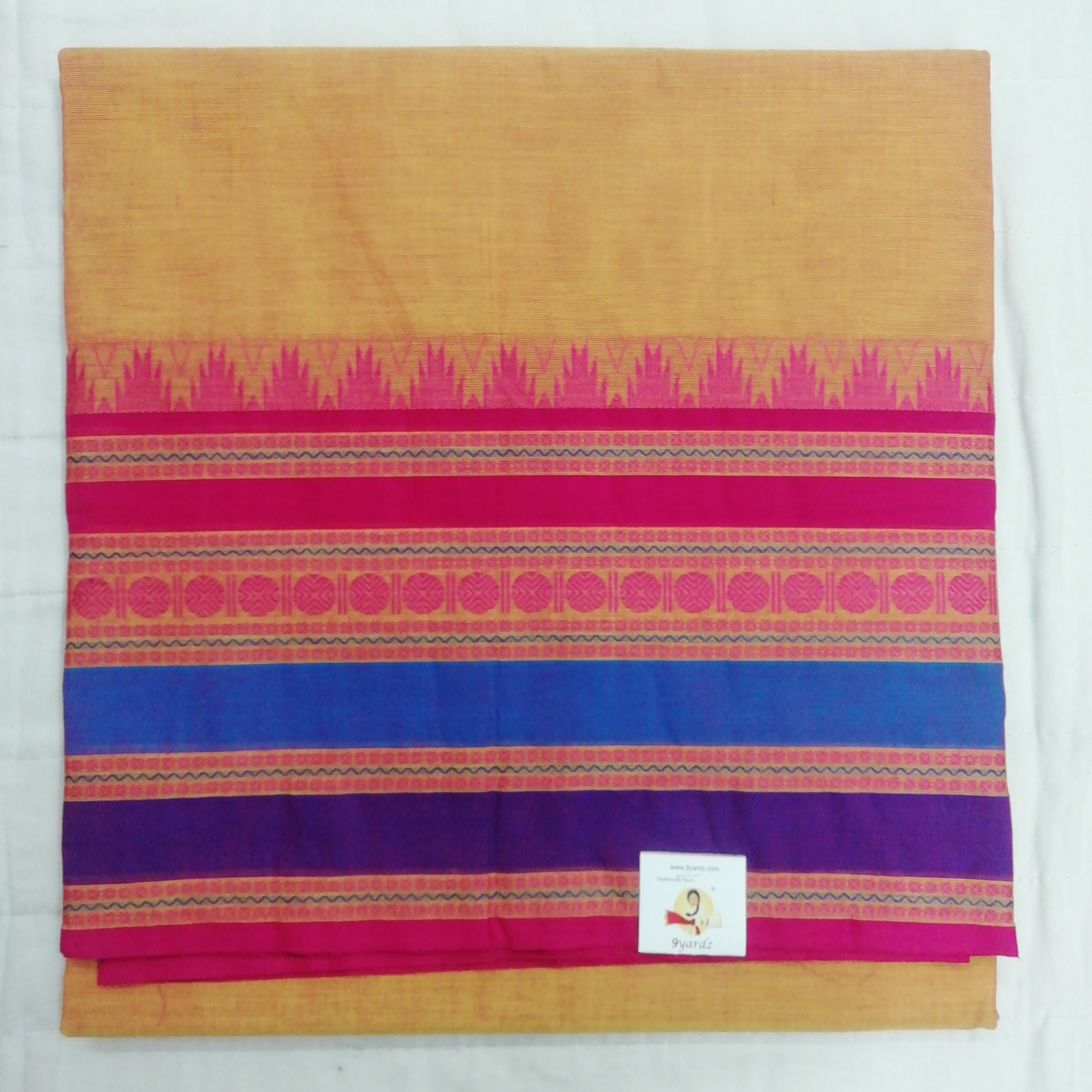 Chettinadu / Karaikudi cotton 10 yards madisar