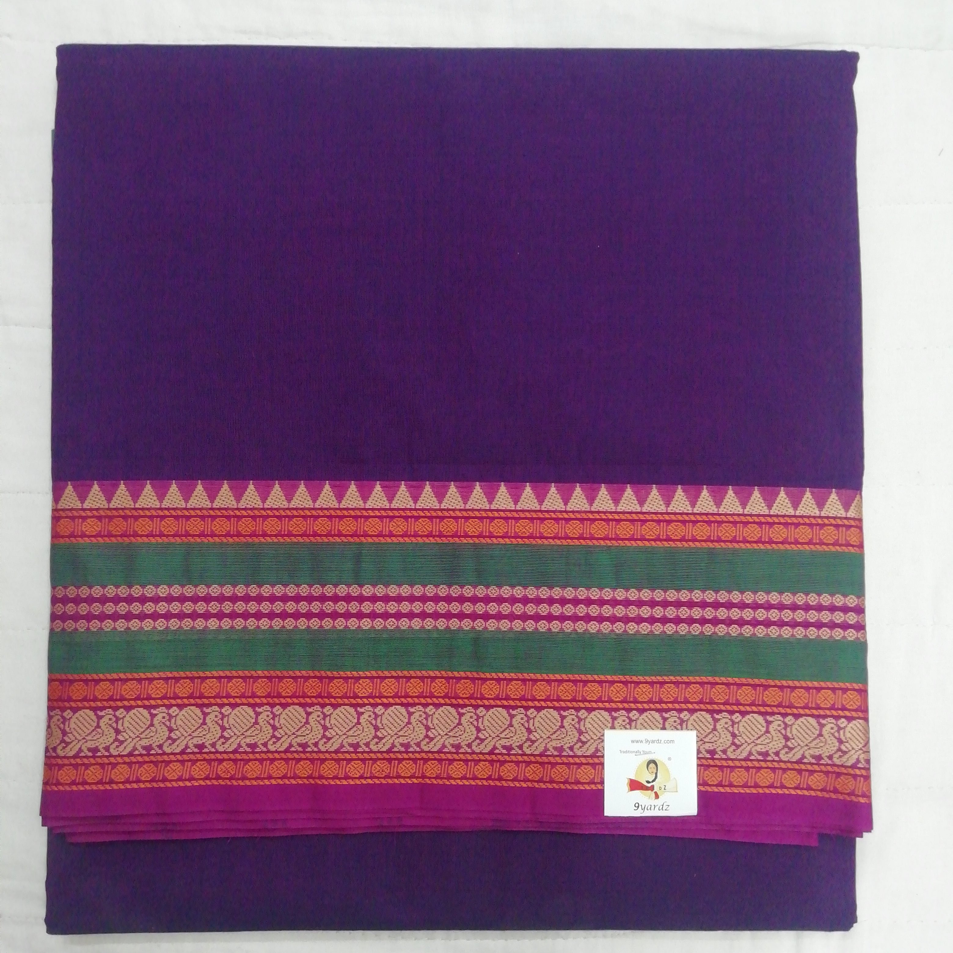 Chettinadu / Karaikudi cotton 10 yards madisar