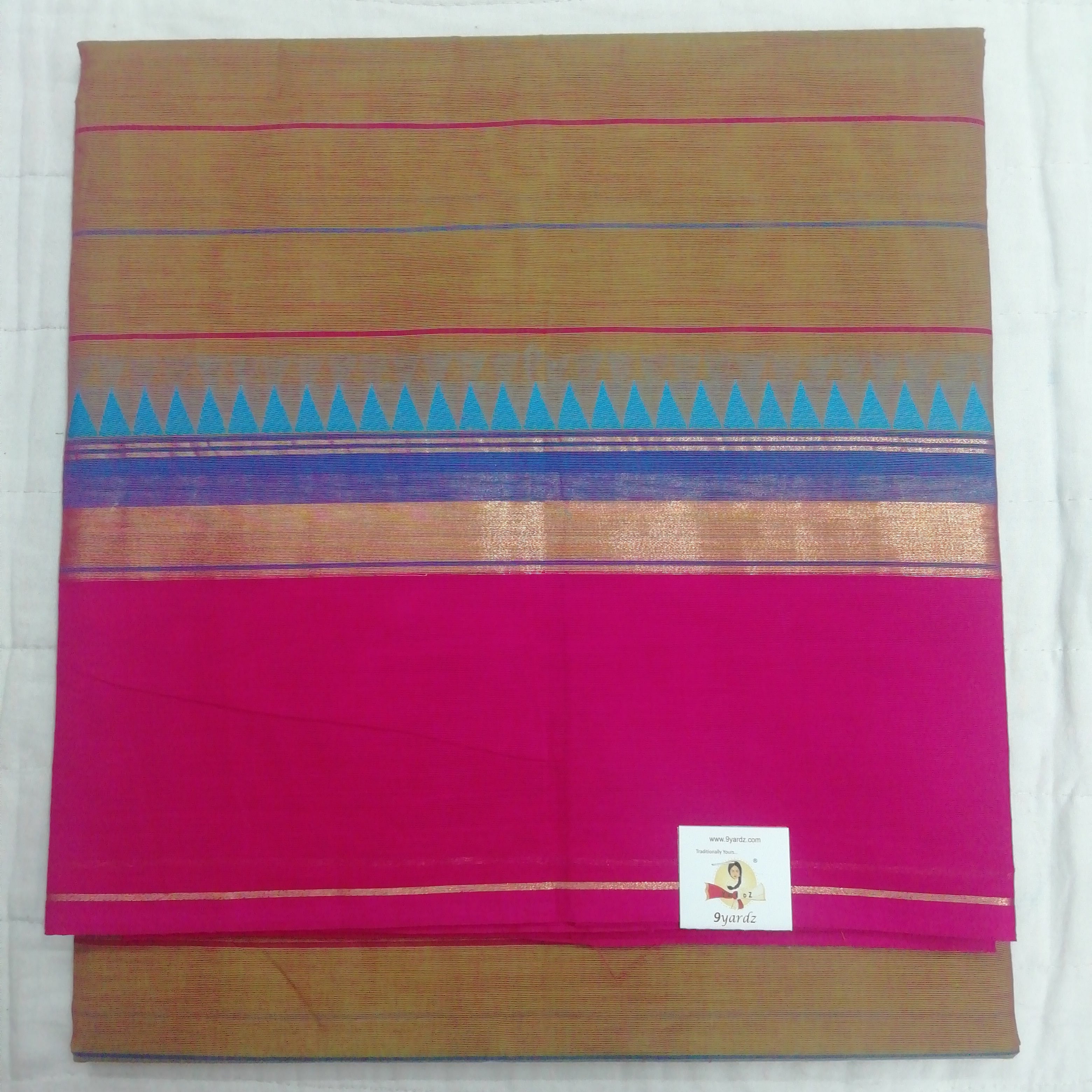Chettinadu / Karaikudi cotton 10 yards madisar