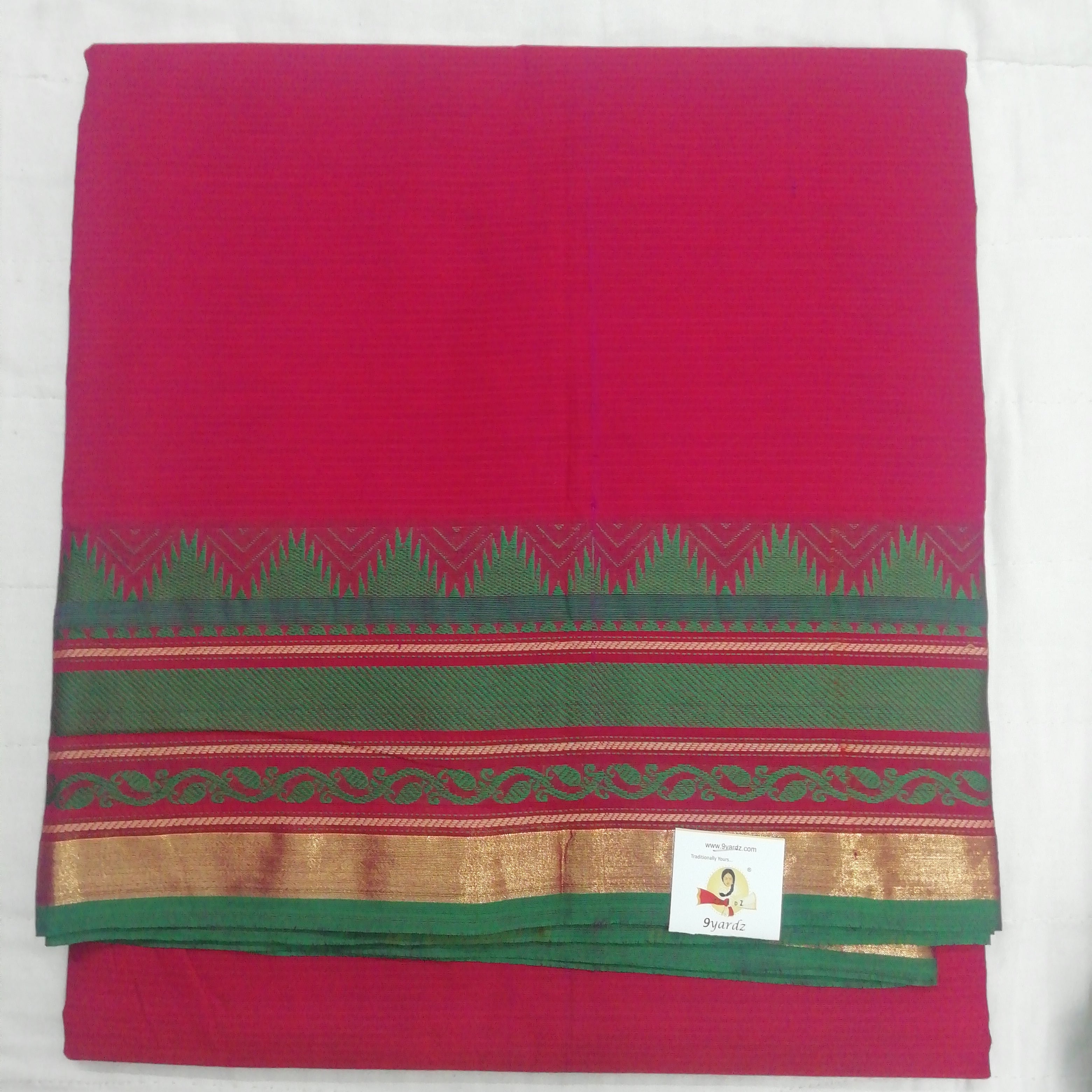 Chettinadu / Karaikudi cotton 10 yards madisar