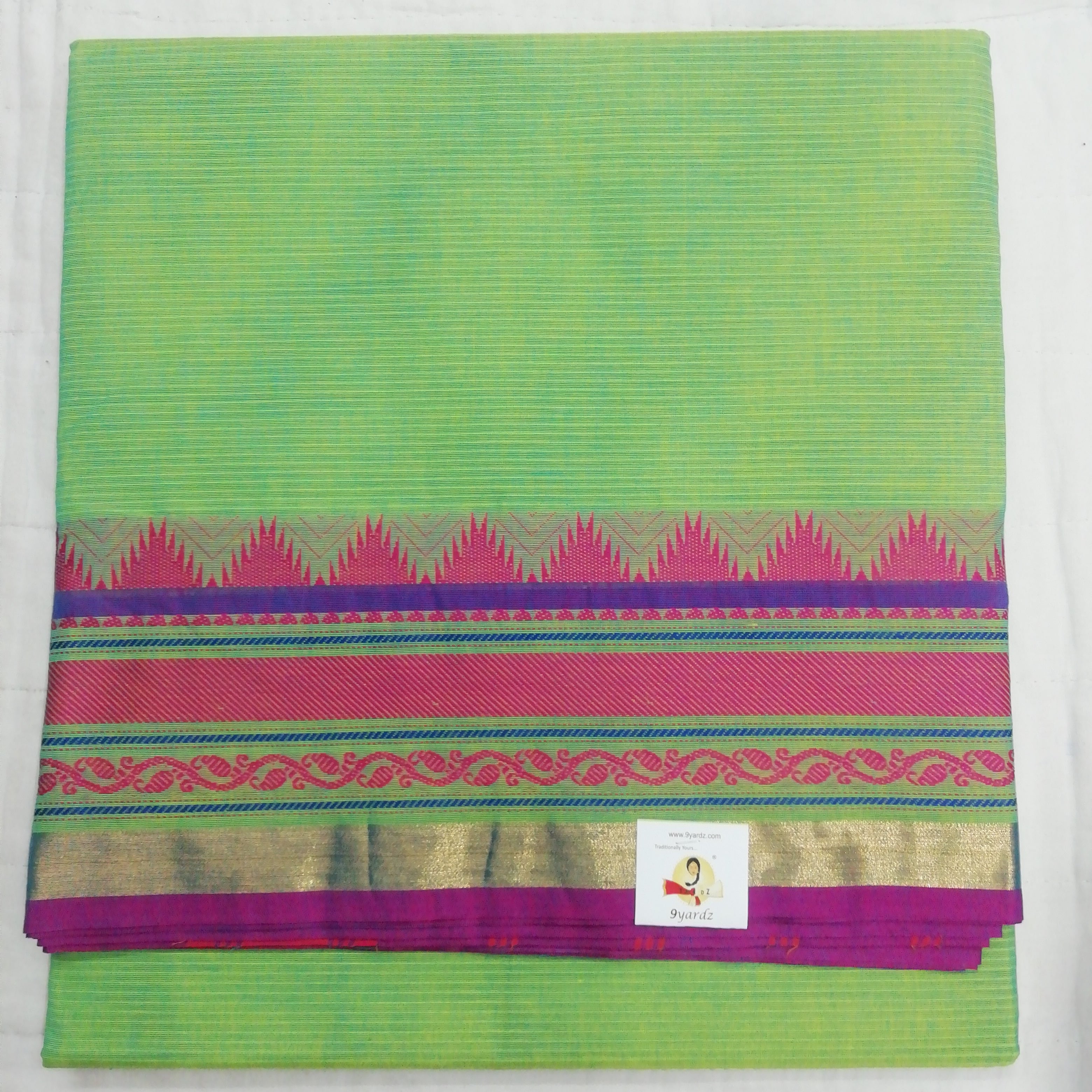 Chettinadu / Karaikudi cotton 10 yards madisar