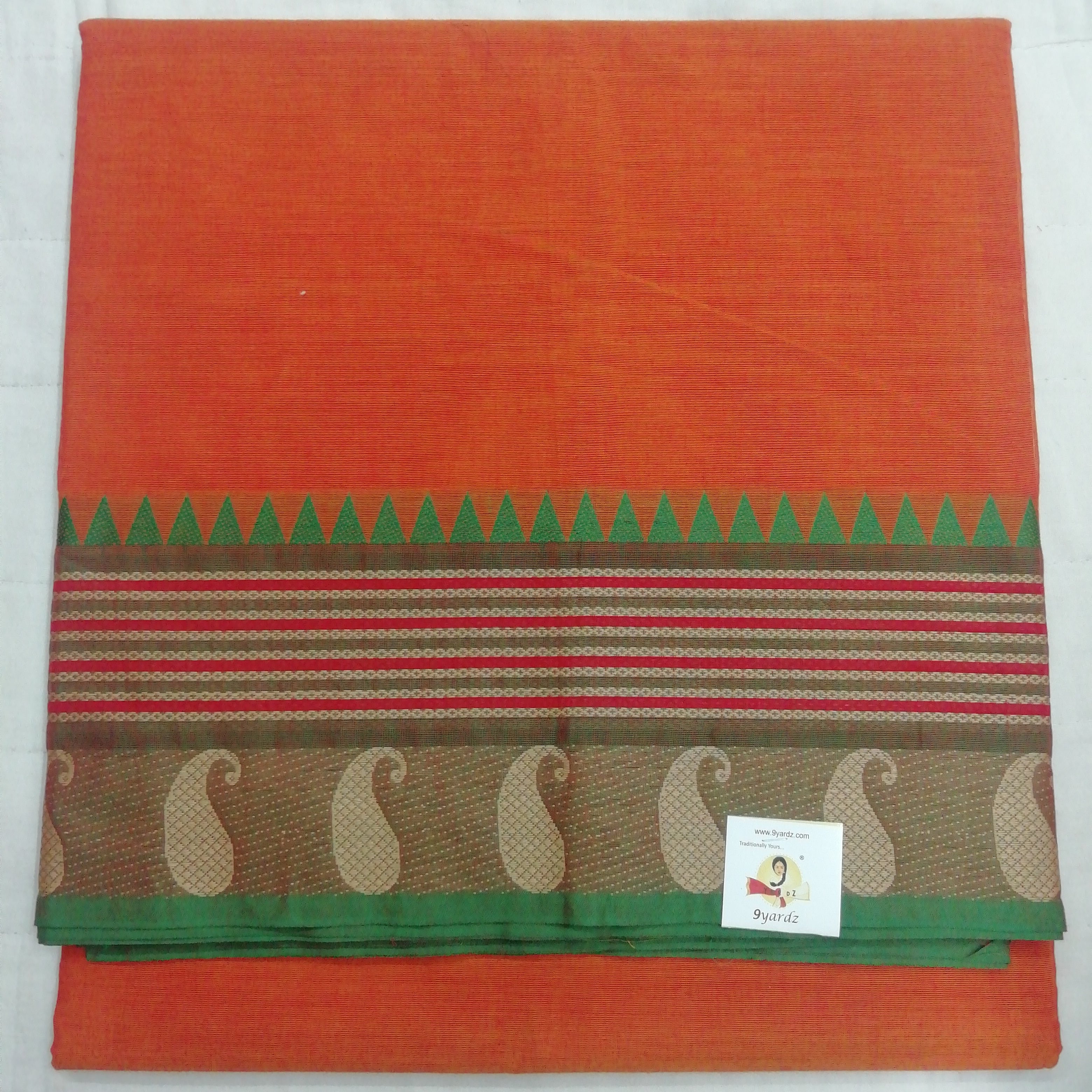 Chettinadu / Karaikudi cotton 10 yards madisar