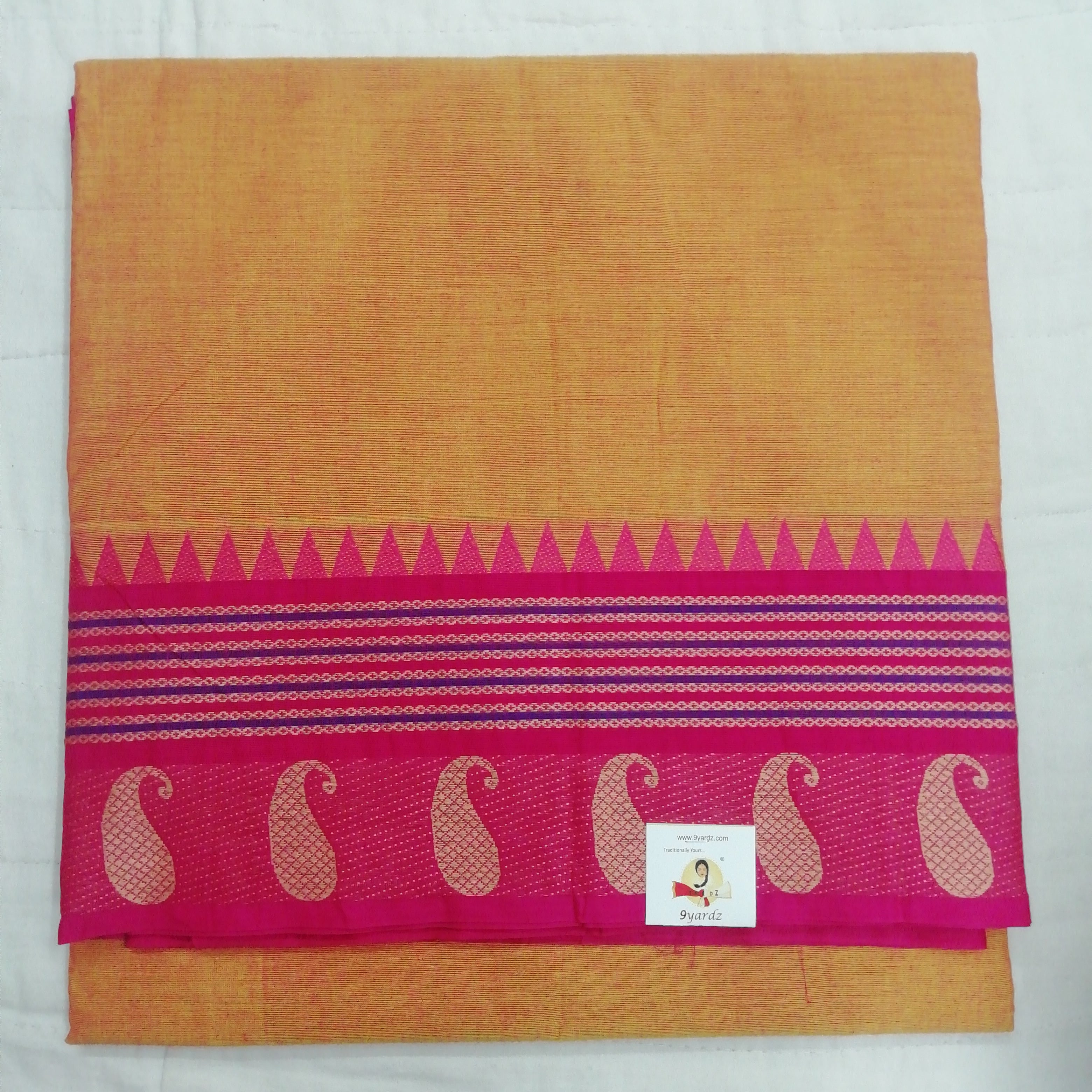 Chettinadu / Karaikudi cotton 10 yards madisar